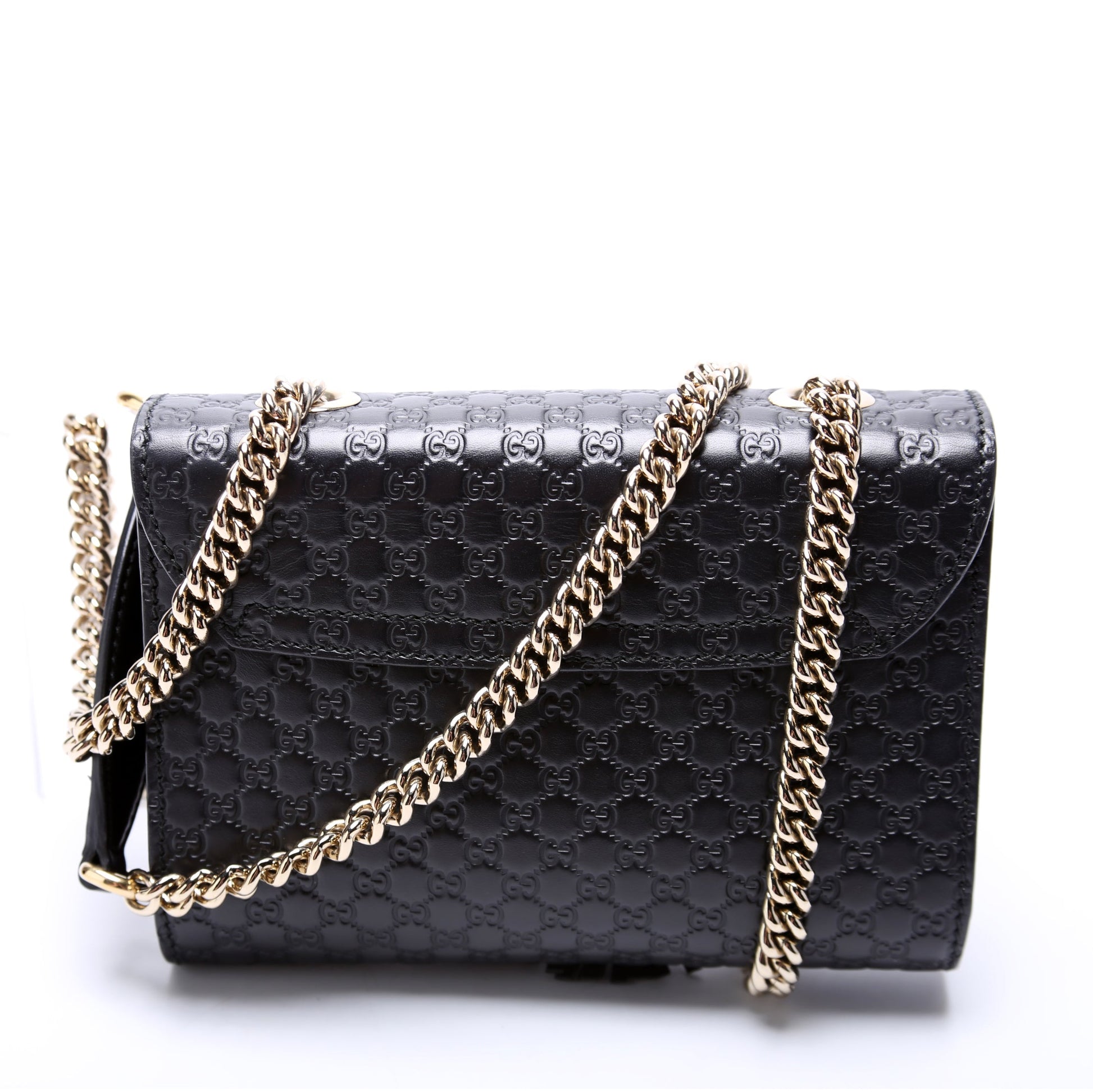 Gucci Leather Mini Shoulder Bag