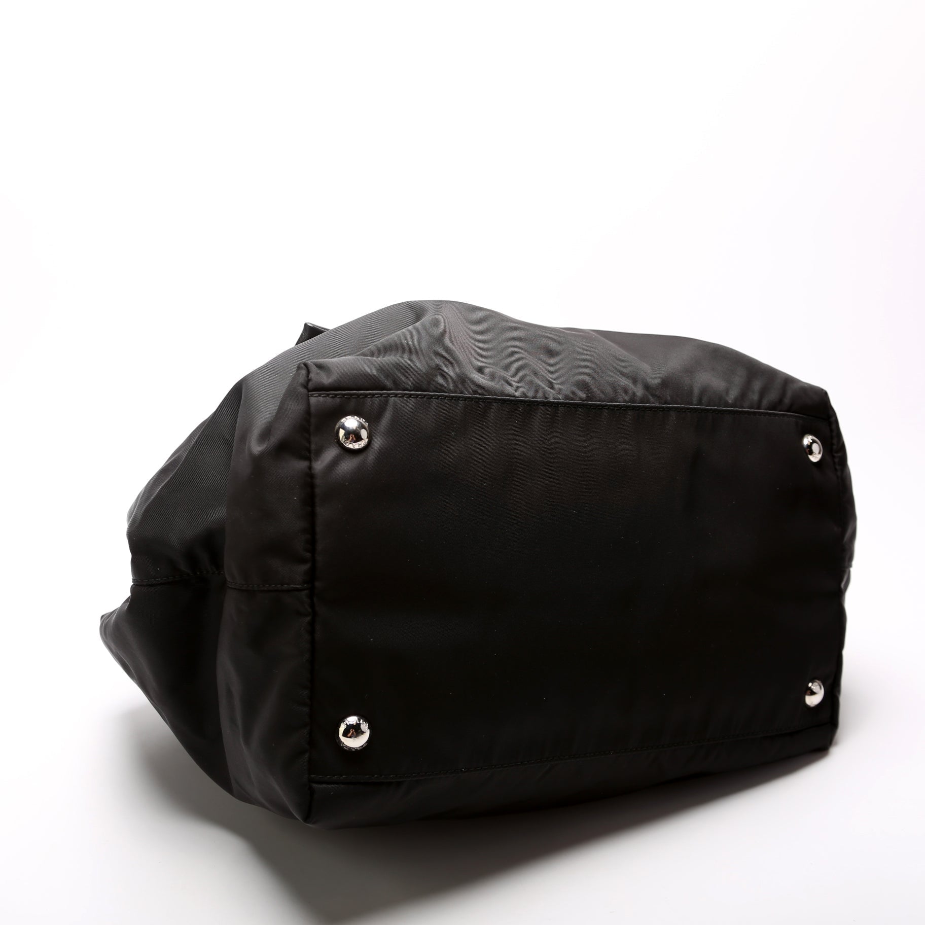 Prada Fiocco Bow Nylon Satchel Bag