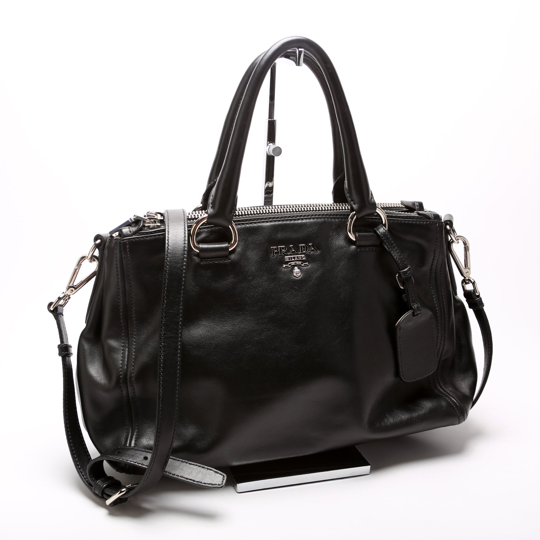 Prada Leather Satchel Bag