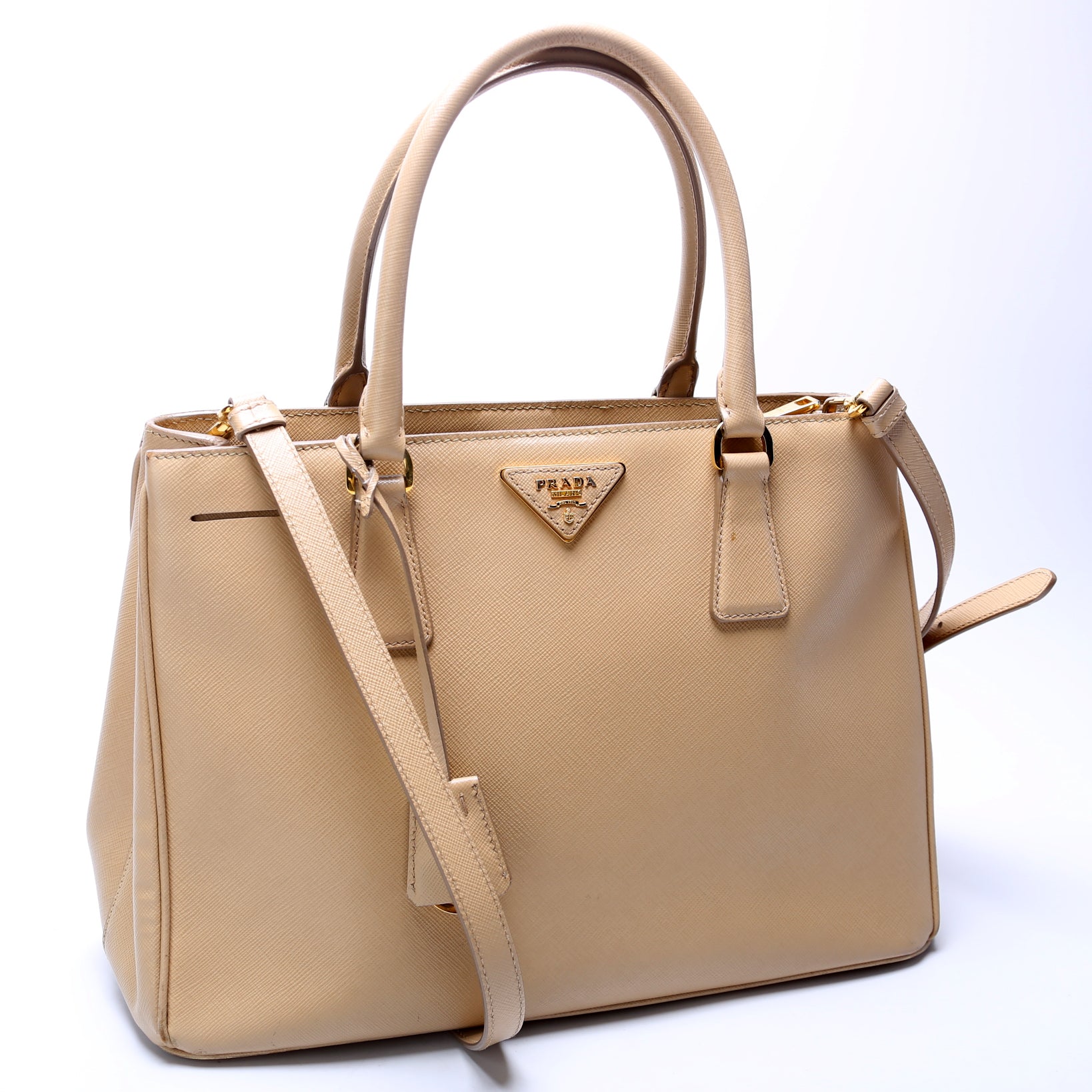 Prada Saffiano Lux Tote Medium Bag