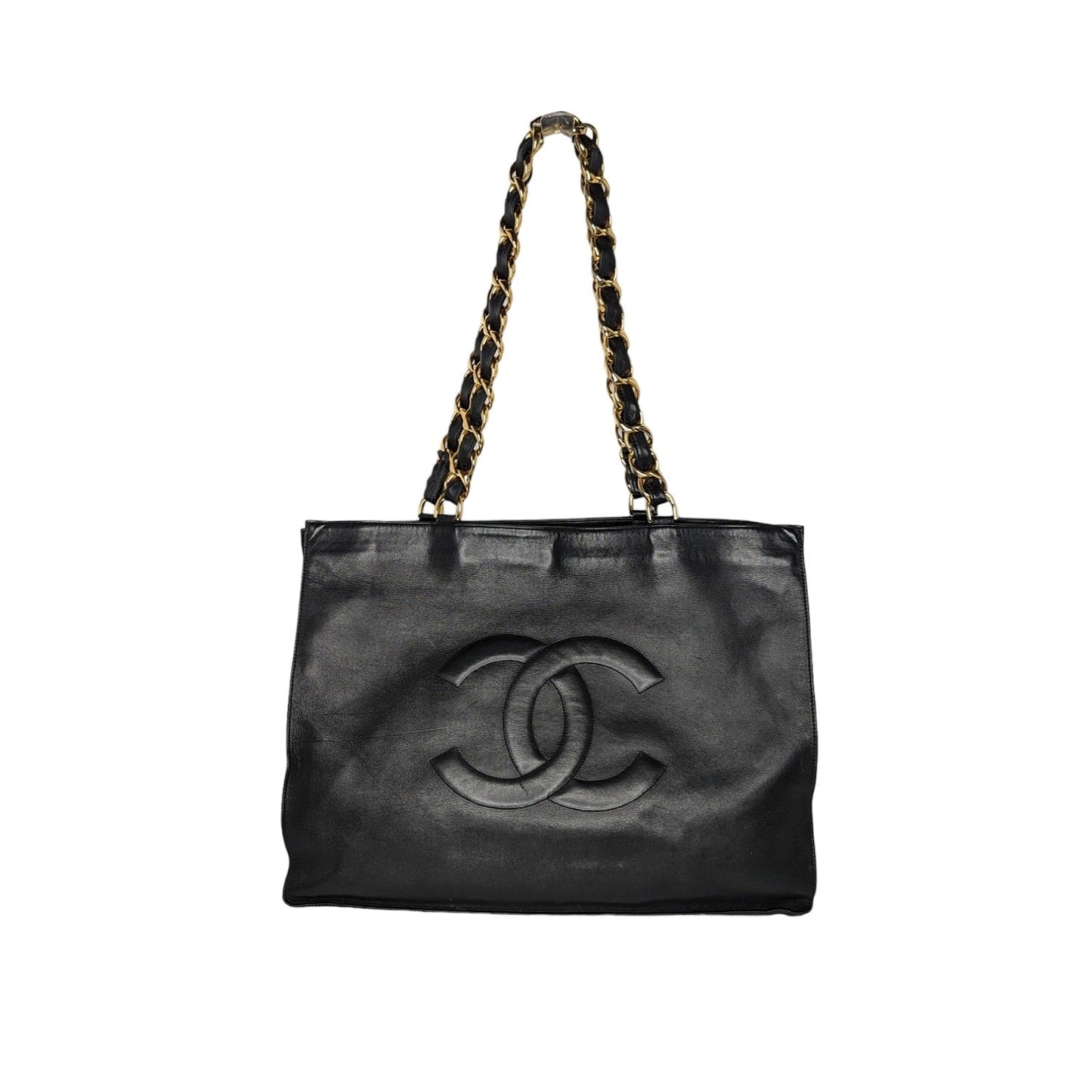 Chanel bags Calfskin CC Chain XL Shopper Tote