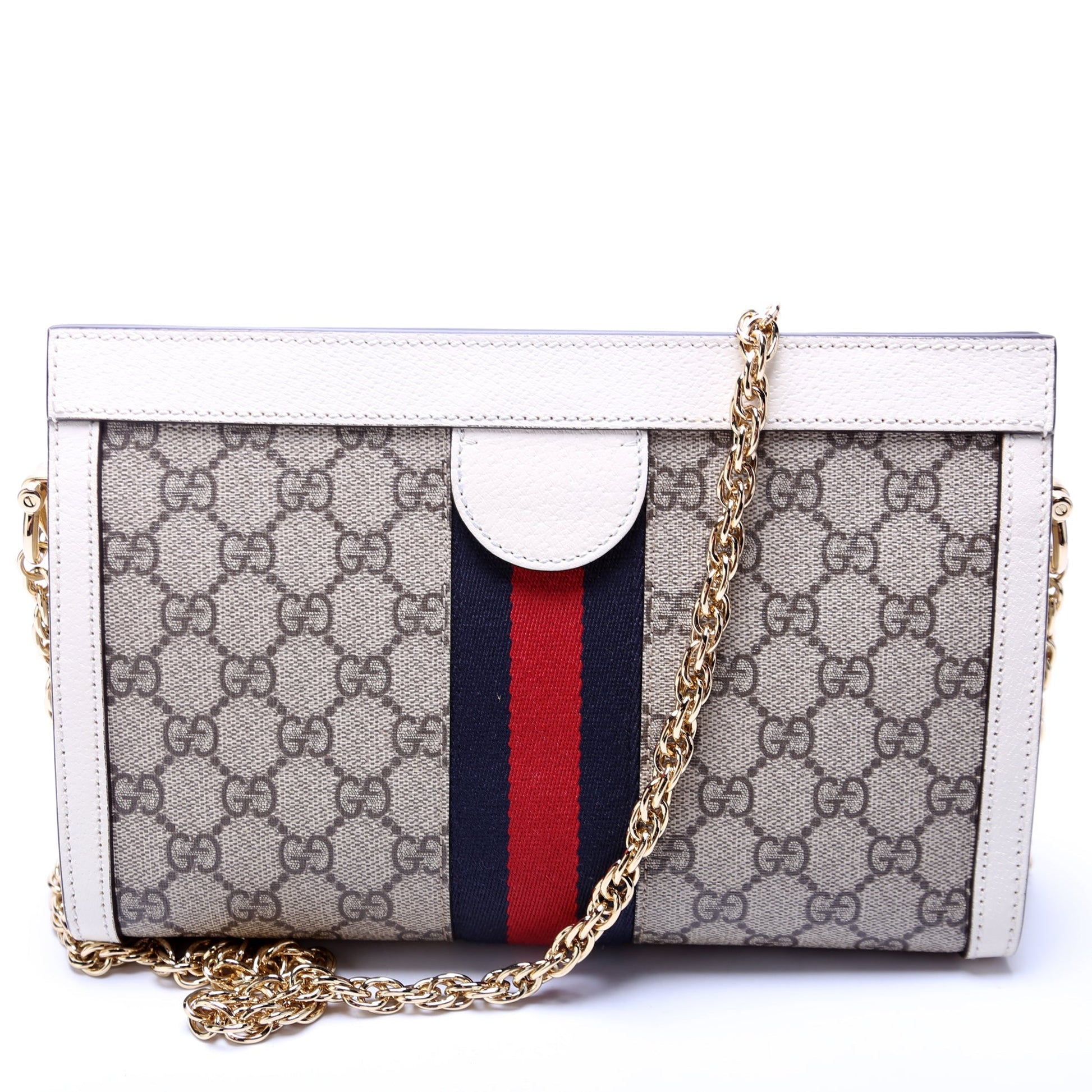 Gucci 503877 GG Supreme Ophidia Small Chain Bag