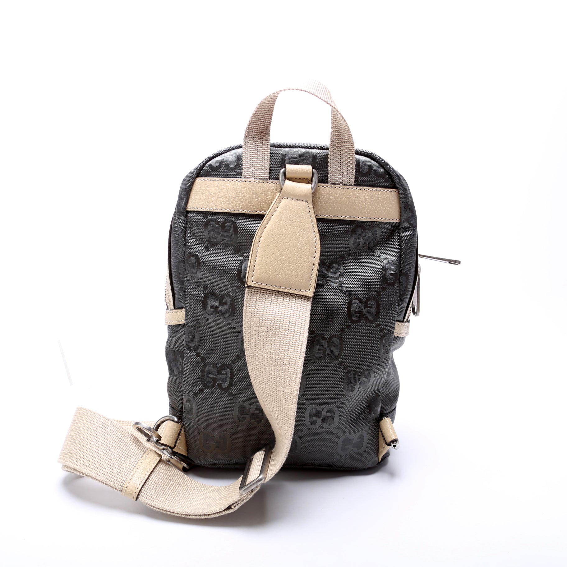 Gucci 658631 GG Nylon Off The Grid Sling Backpack Bag