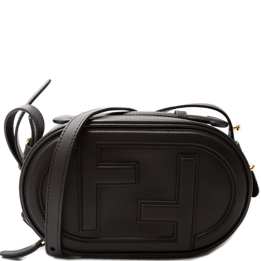 Fendi Vitello Grace Leather O'Clock Mini Camera Case Bag