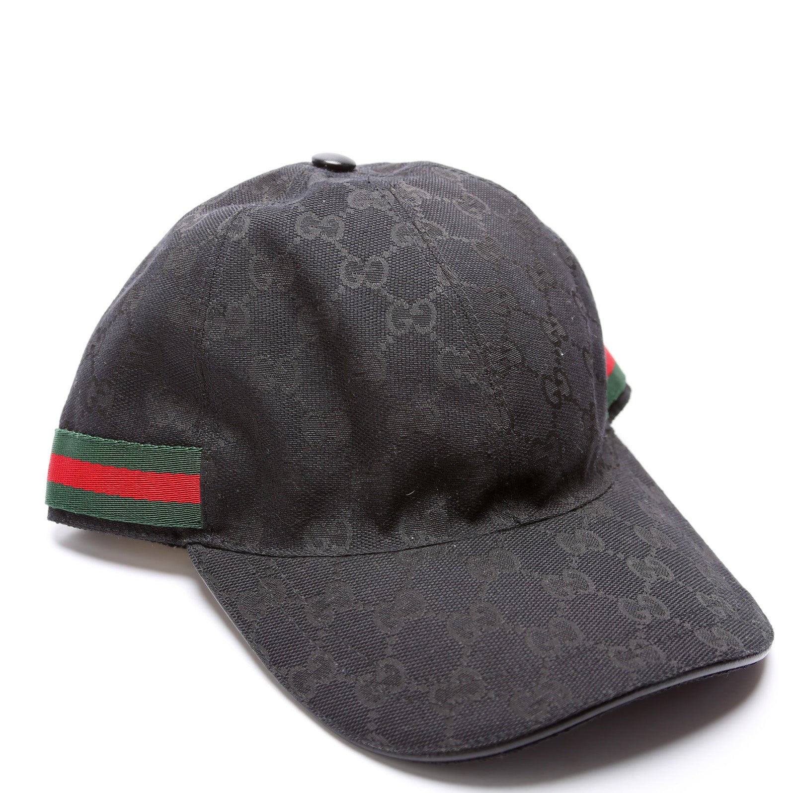 Gucci Leather Canvas Shoulder Bag