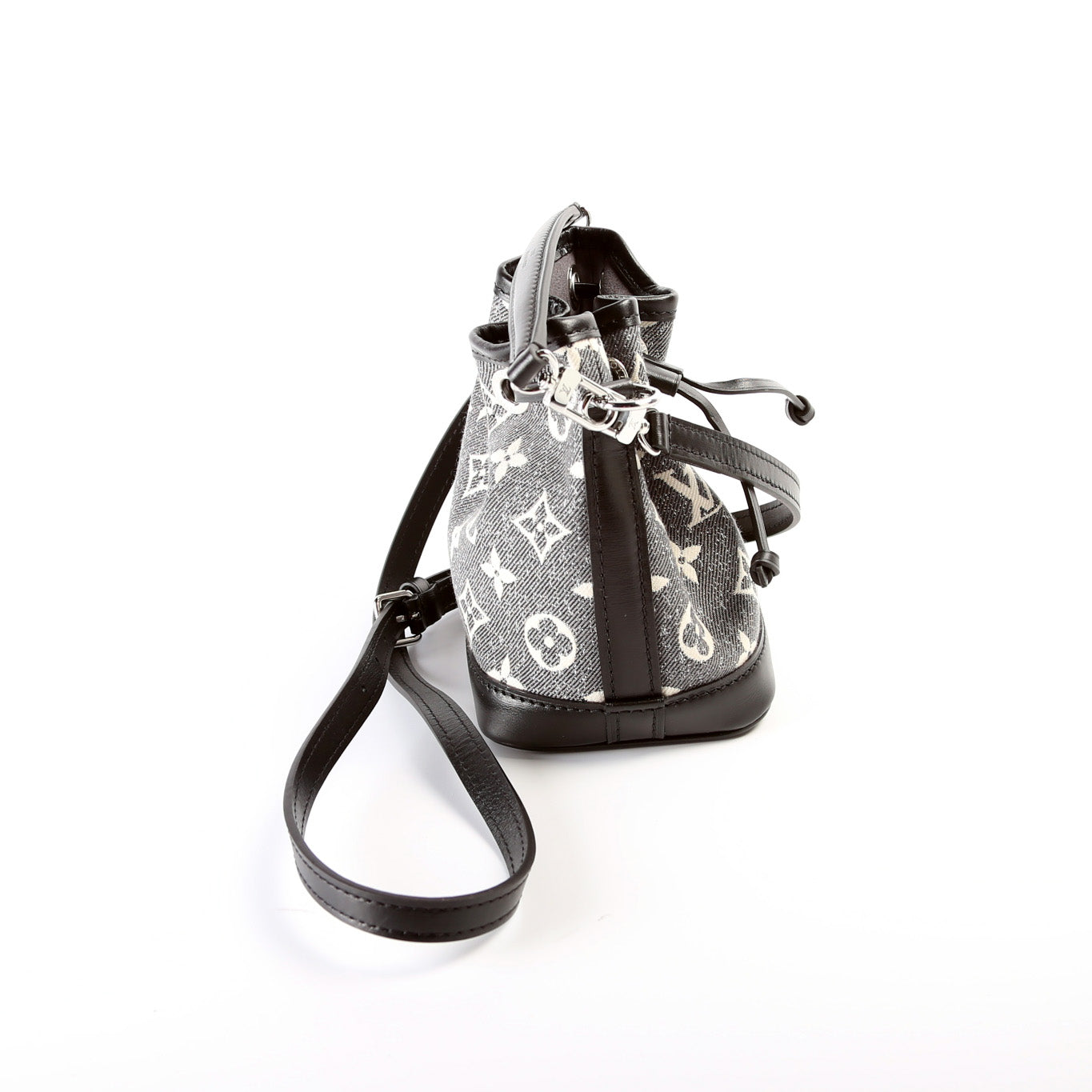 Louis Vuitton Nano Noe Monogram Jacquard Denim