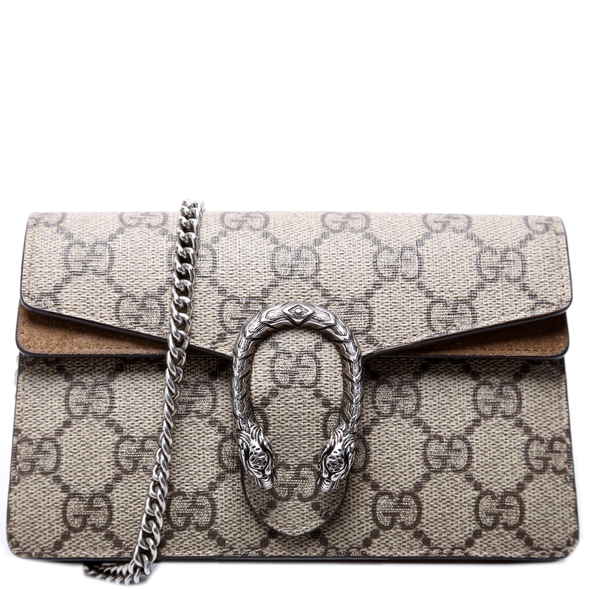 Gucci 476432 Dionysus GG Supreme Super Mini Bag