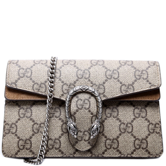 Gucci 476432 Dionysus GG Supreme Super Mini Bag