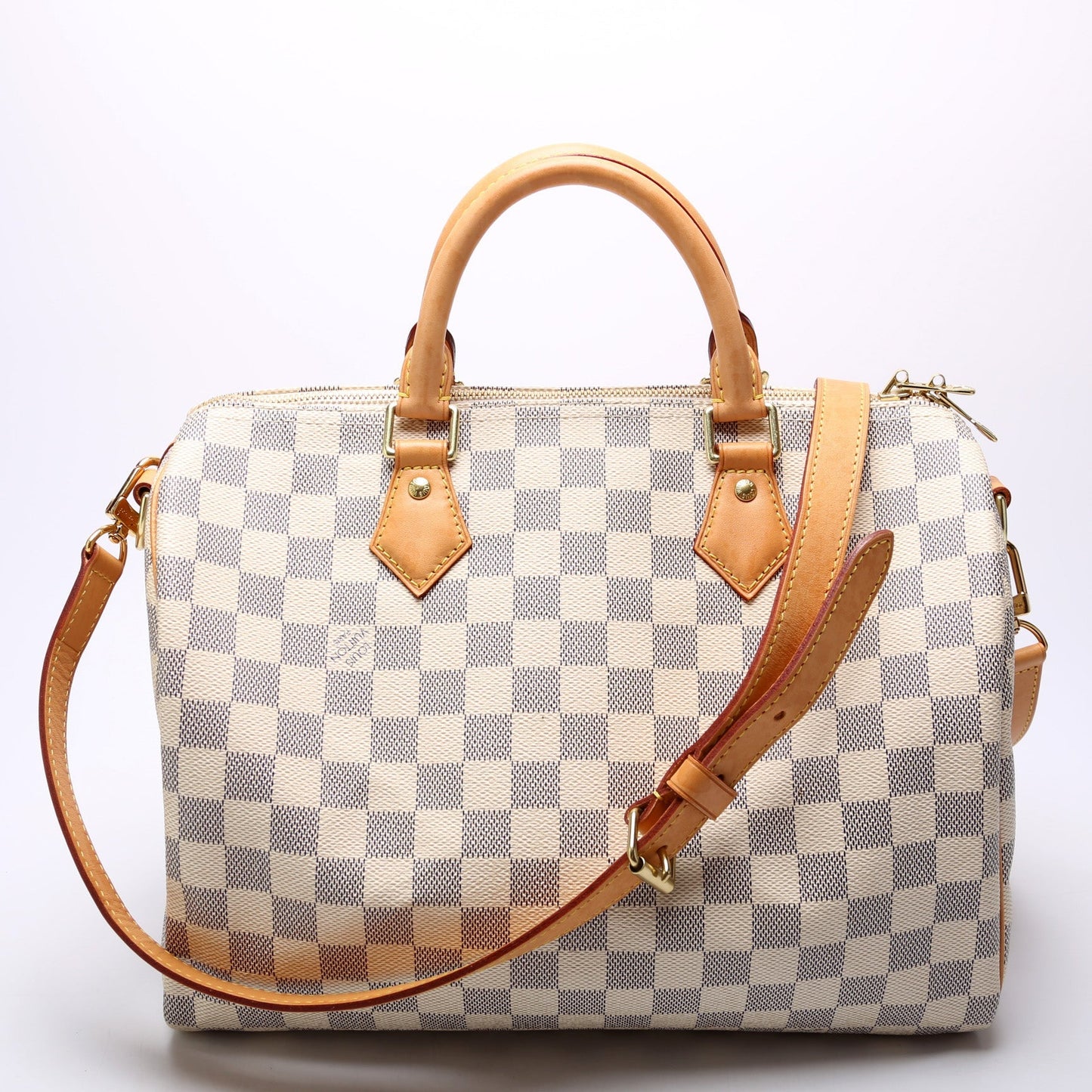 Louis Vuitton Speedy 30 Bandouliere Damier Azur