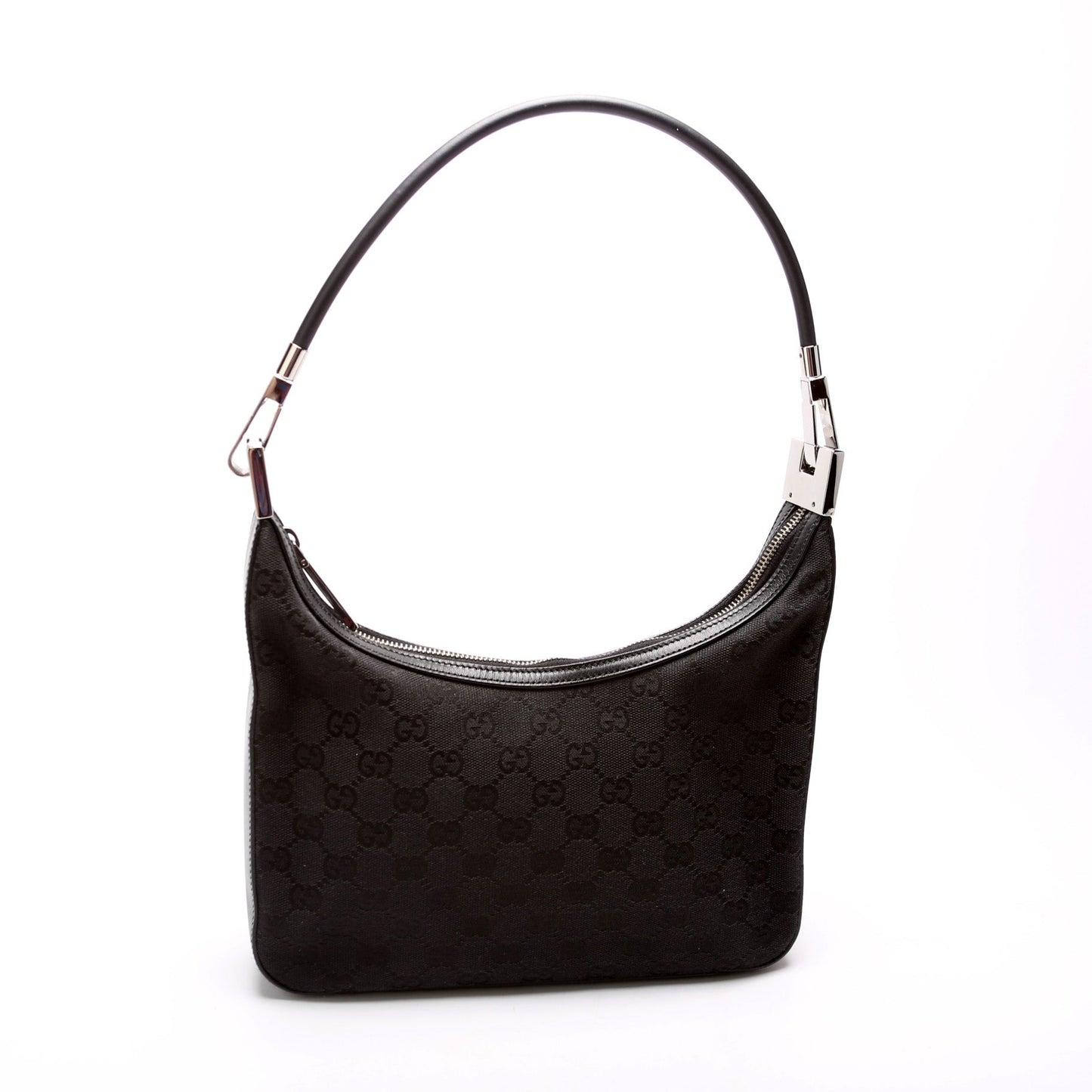Gucci 01233 GG Canvas Hobo Bag