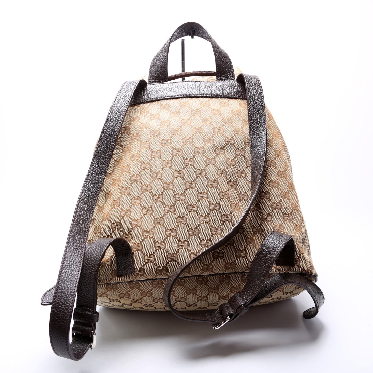 Gucci 449175 GG Canvas Drawstring Backpack Bag