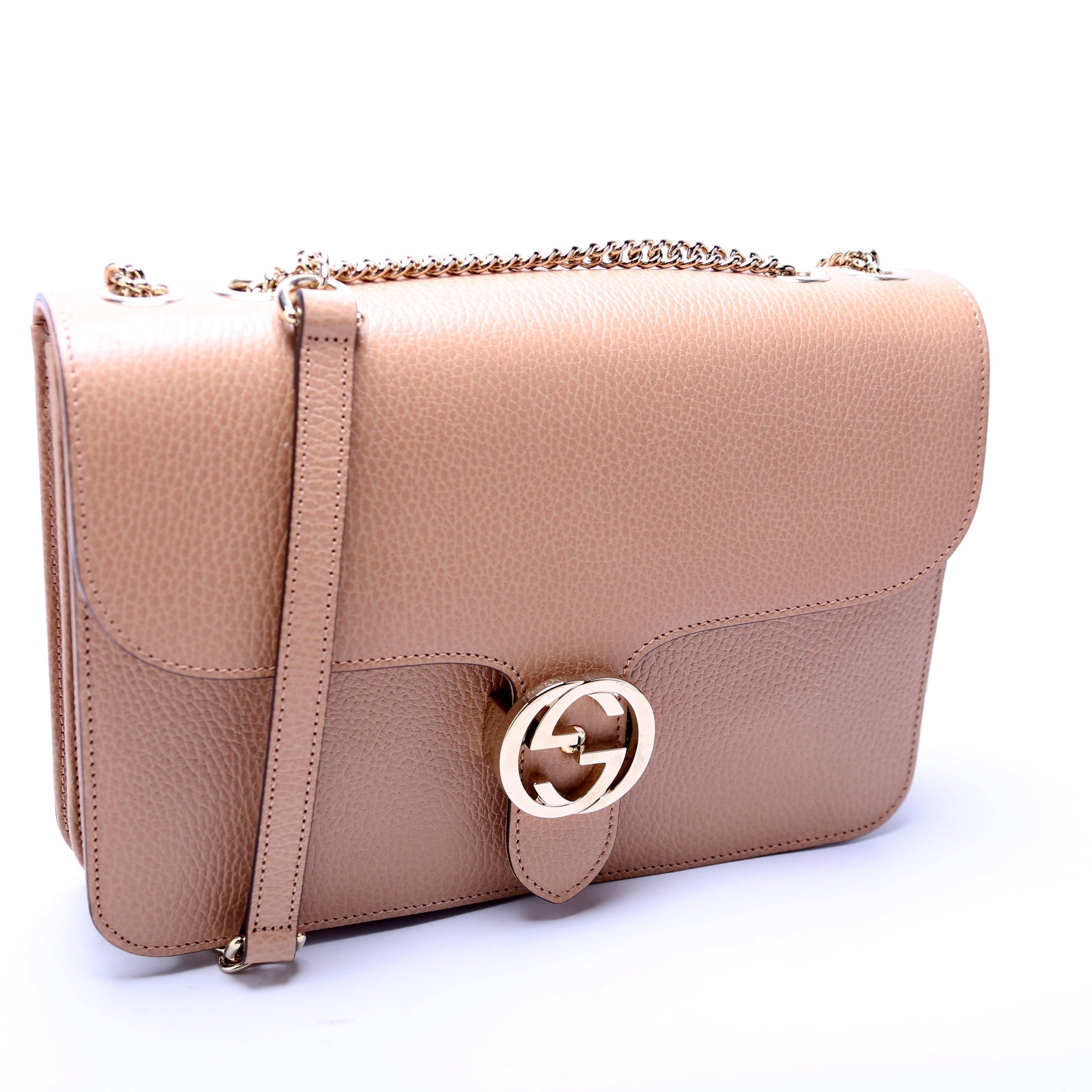 Gucci 510303 Interlocking GG Shoulder Bag