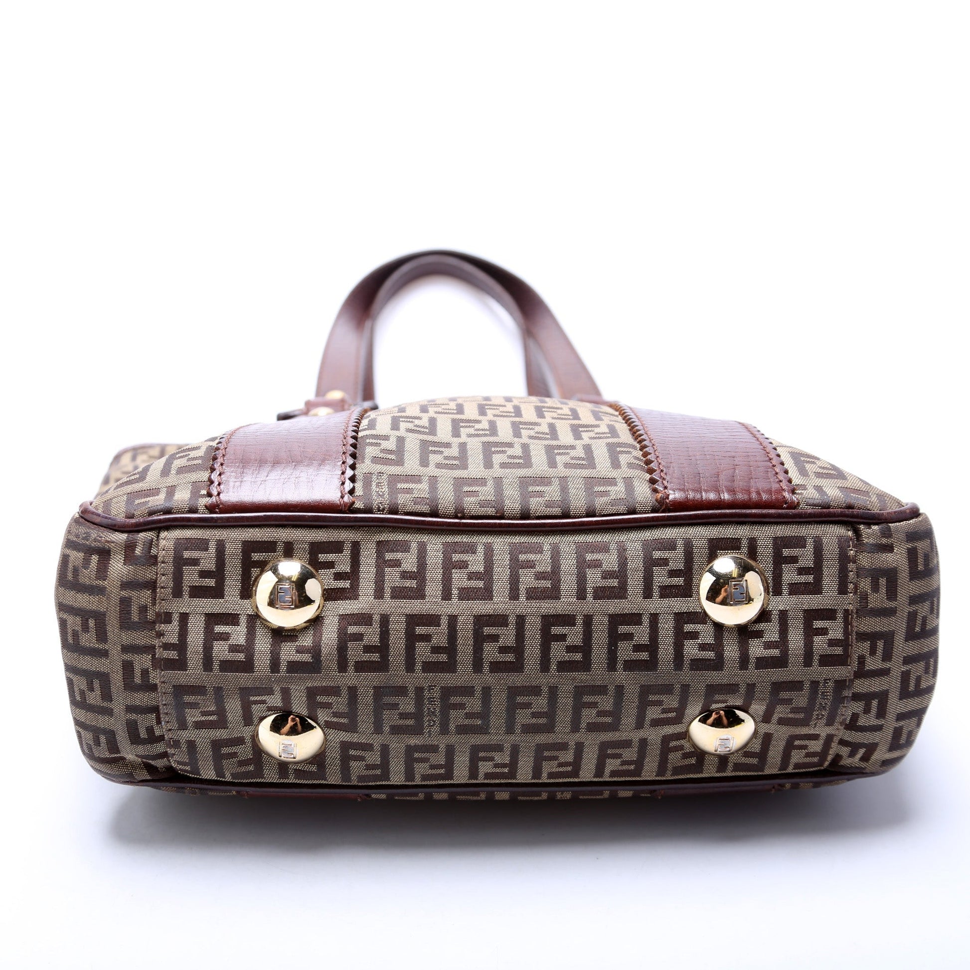 Fendi Zucca Canvas Tote Bag