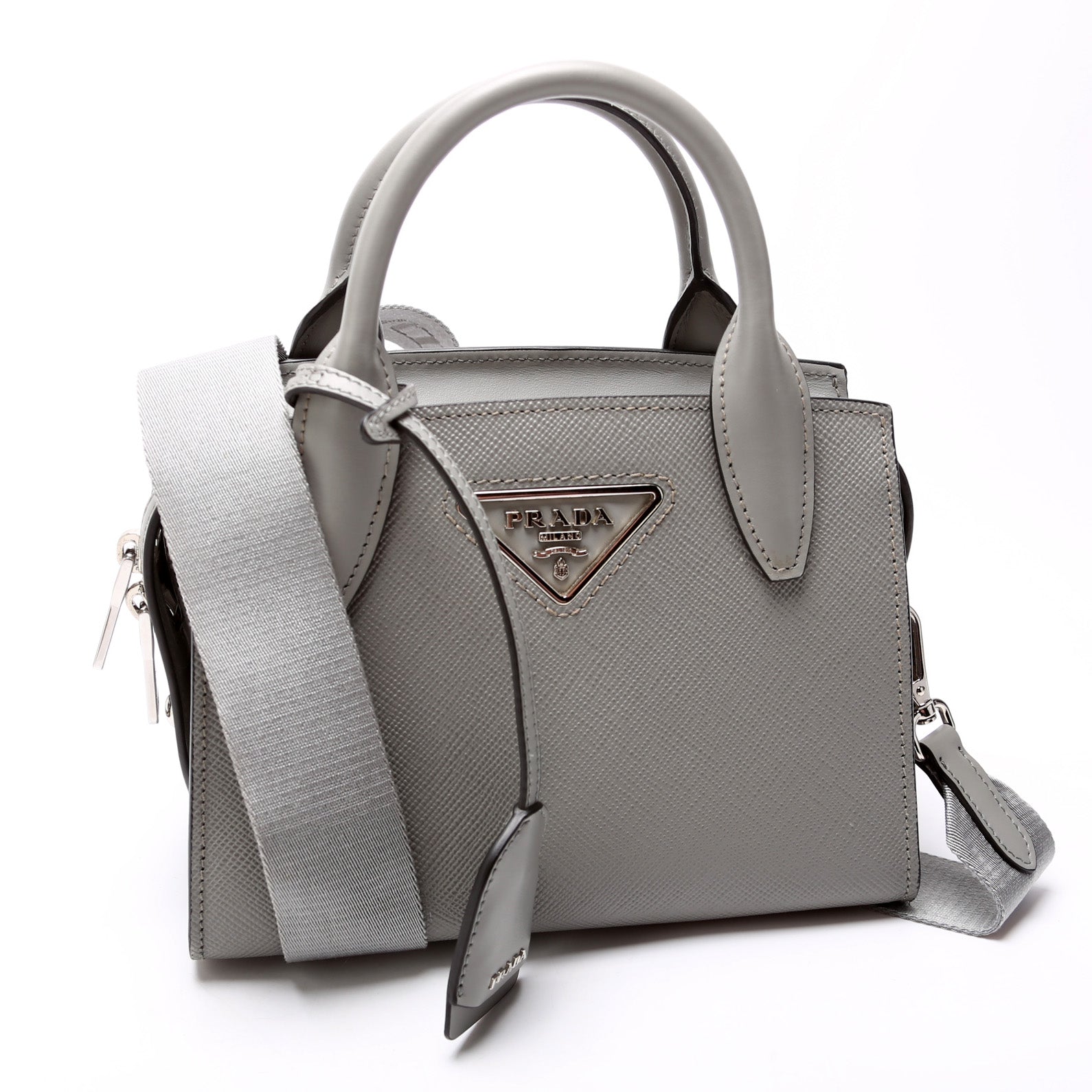 Prada 1BA269 Kristen Saffiano Satchel Bag
