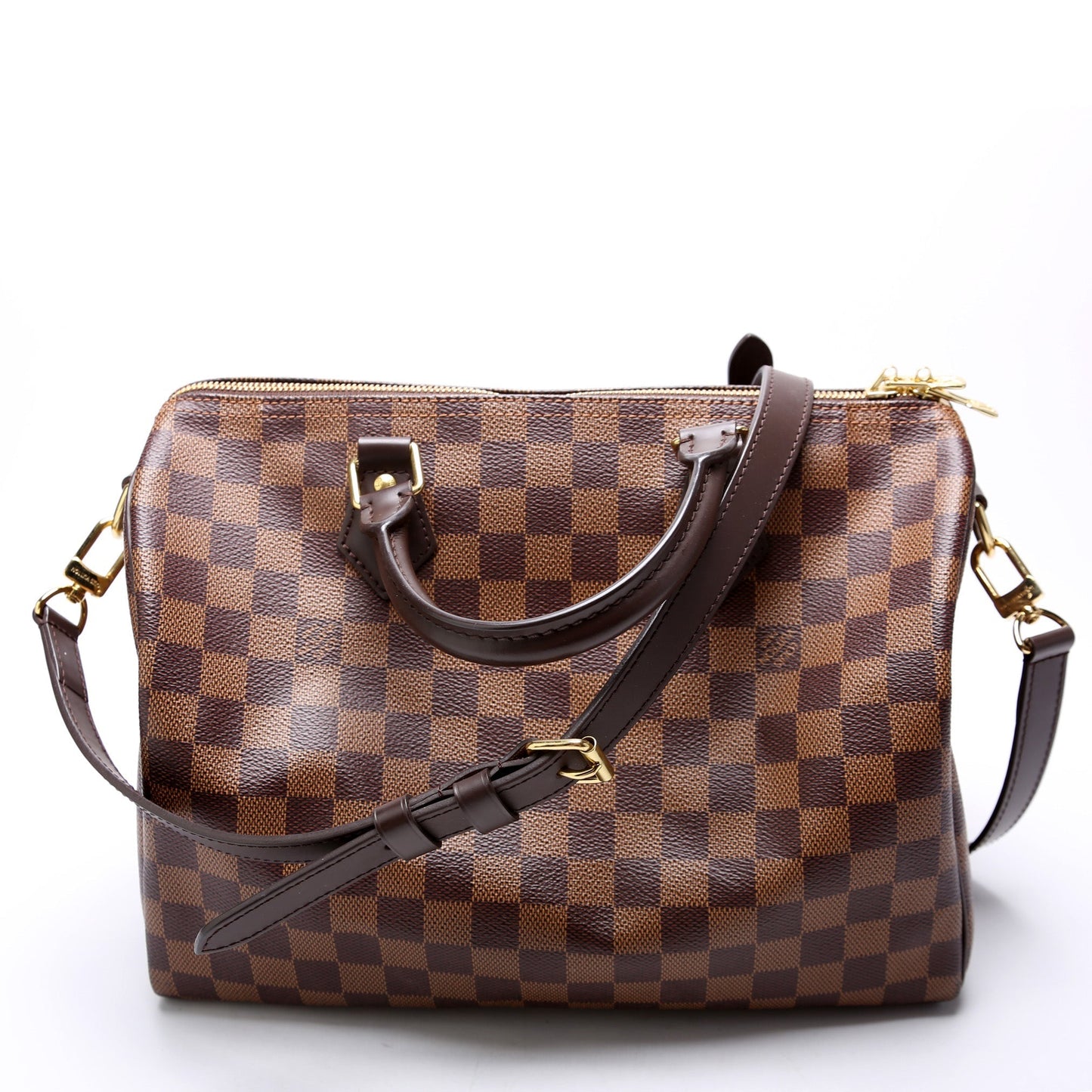 Louis Vuitton Speedy 30 Bandouliere Damier Ebene