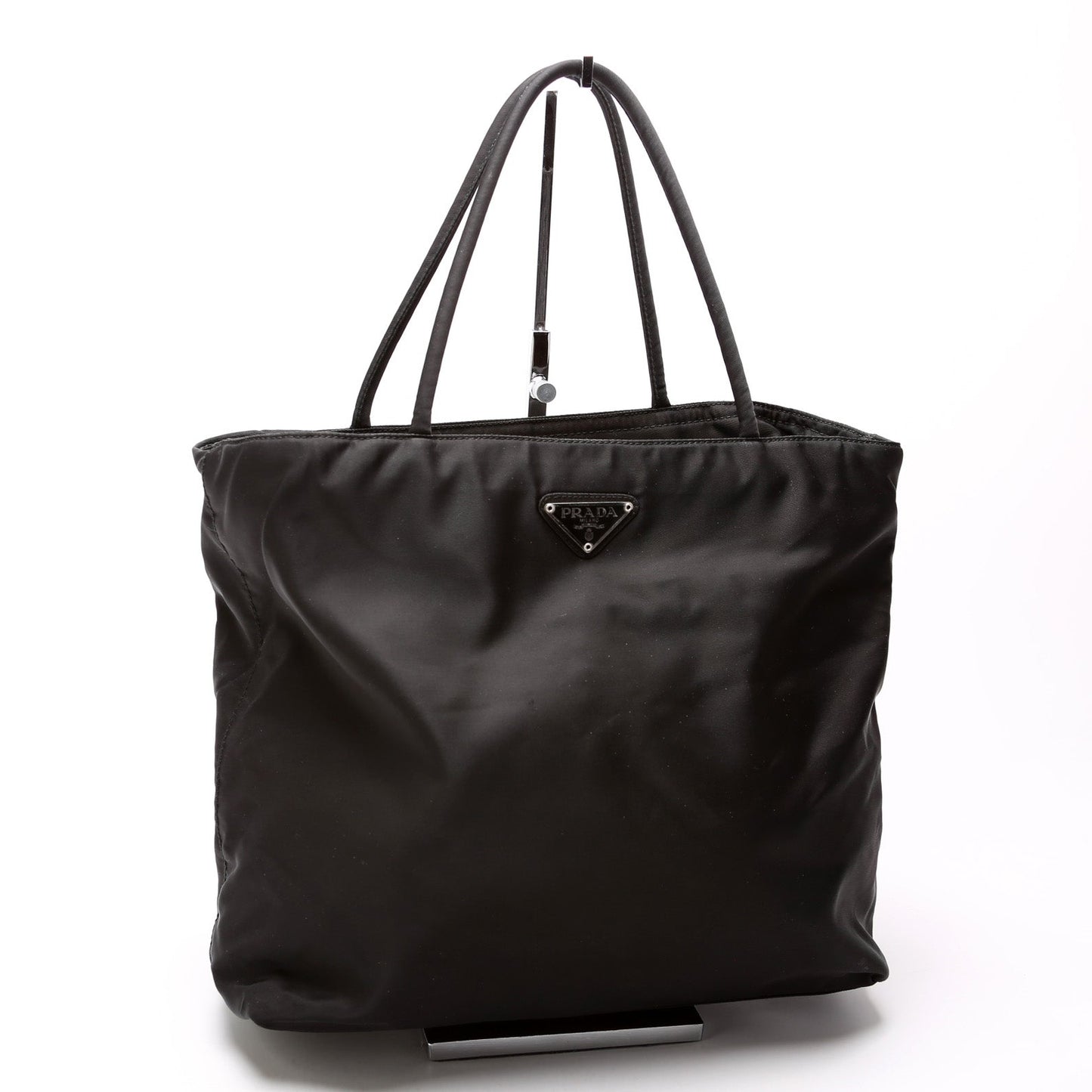 Prada Nylon Zip Tote Bag
