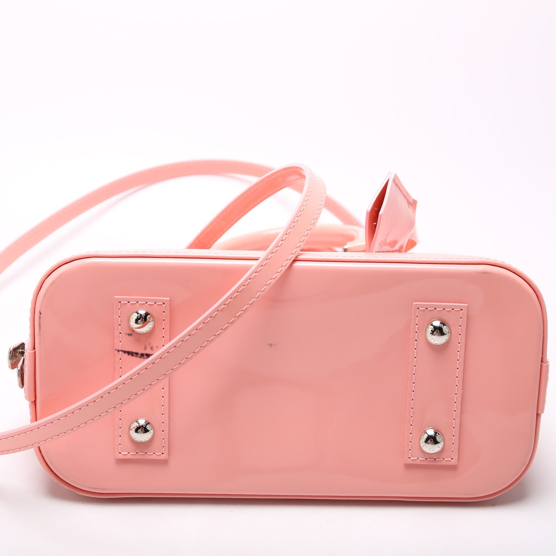 Louis Vuitton Alma BB Jungle Dots Vernis