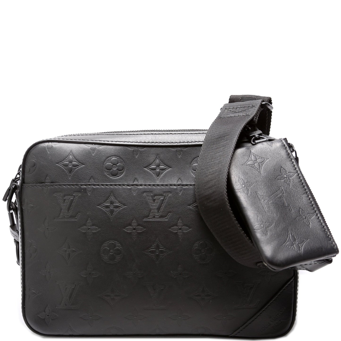 Louis Vuitton Duo Messenger Monogram Shadow Leather