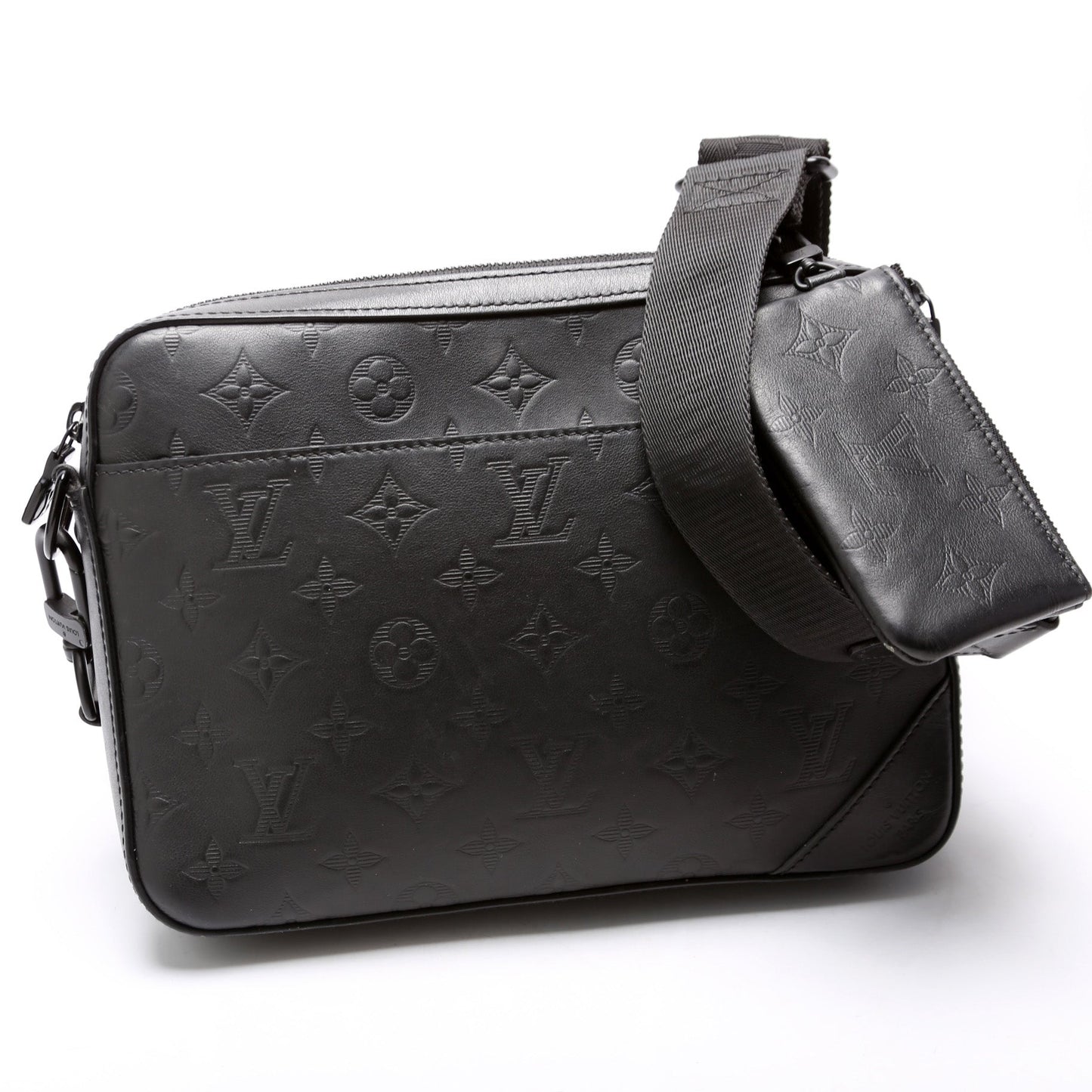 Louis Vuitton Duo Messenger Monogram Shadow Leather