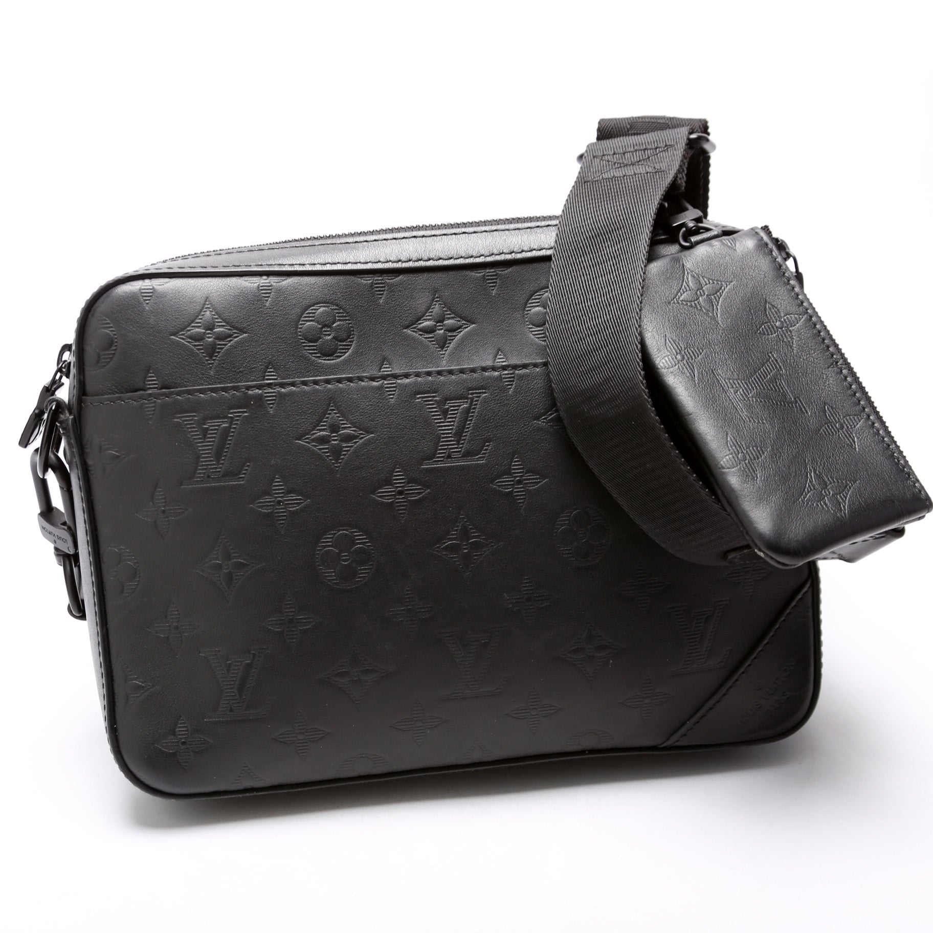 Louis Vuitton Duo Messenger Monogram Shadow Leather