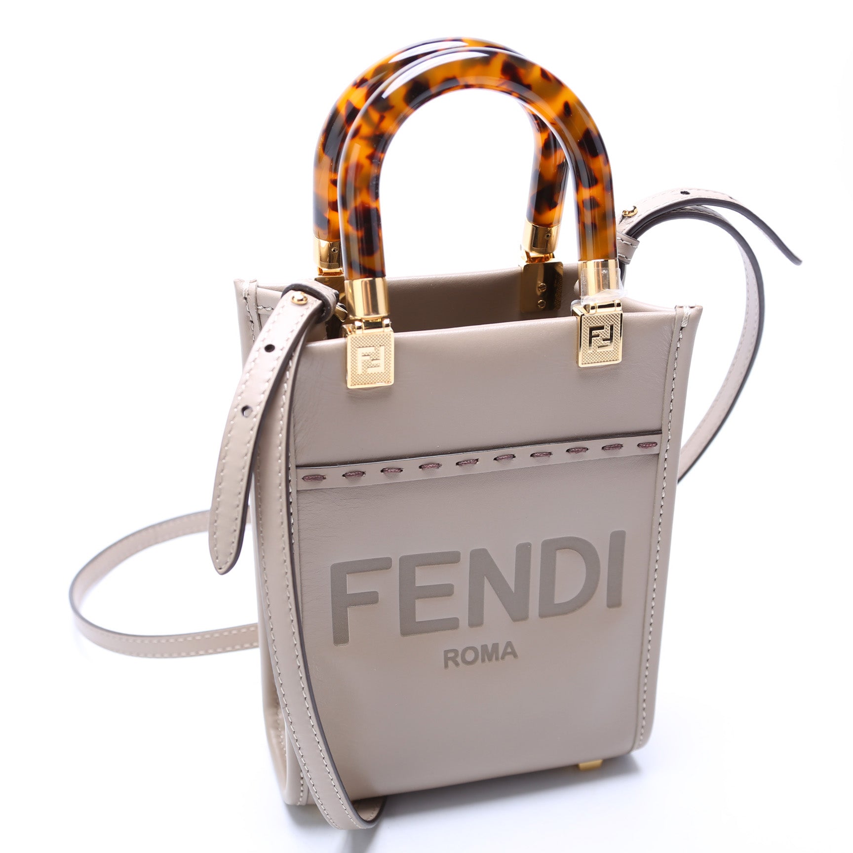 Fendi 8BS051 Mini Sunshine Shopper Bag