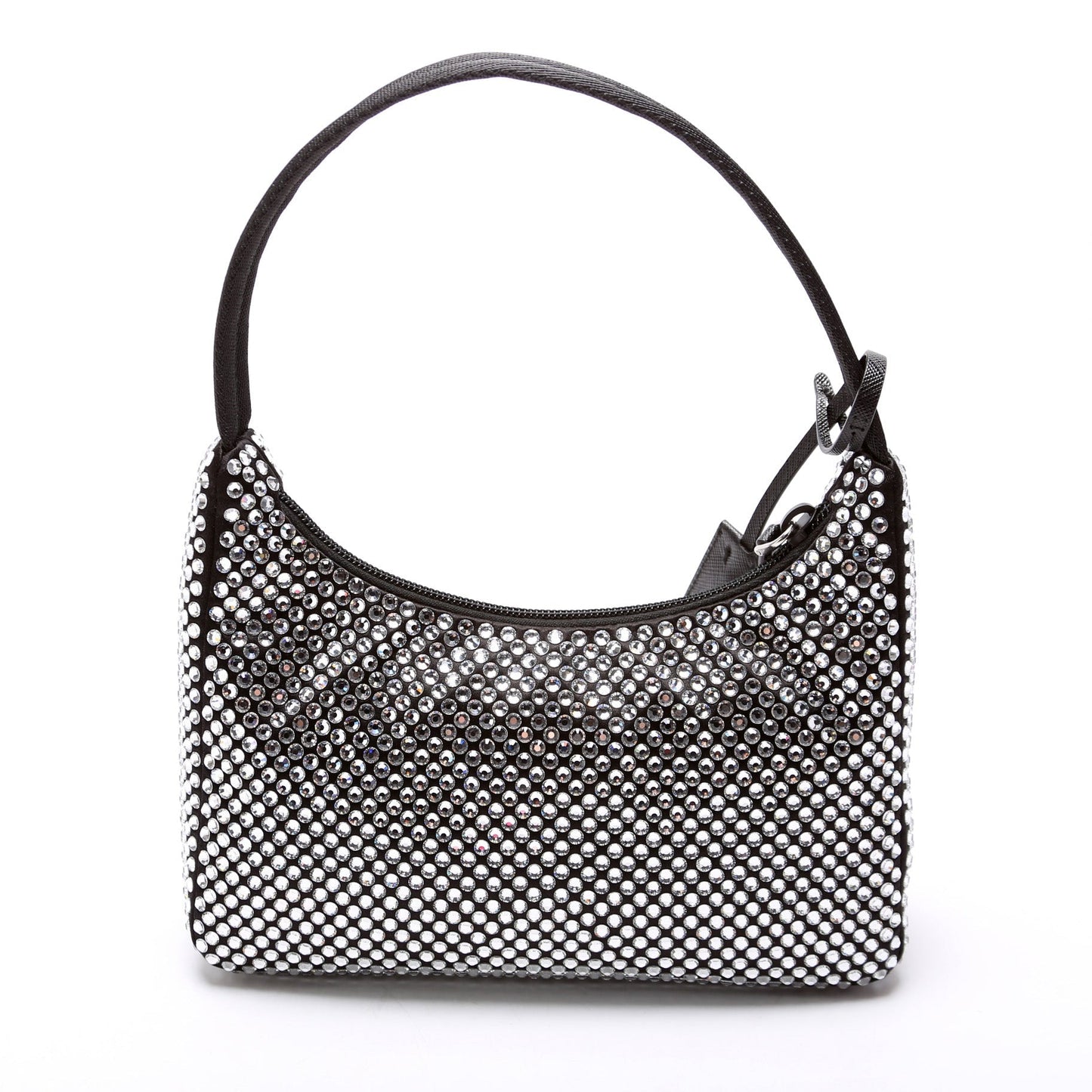 Prada Satin Crystal Re-Edition 2000 Mini 1BC515 Bag