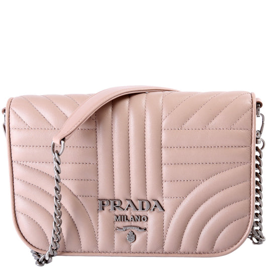 Prada Diagramme Flap Clutch 1BP013 Bag