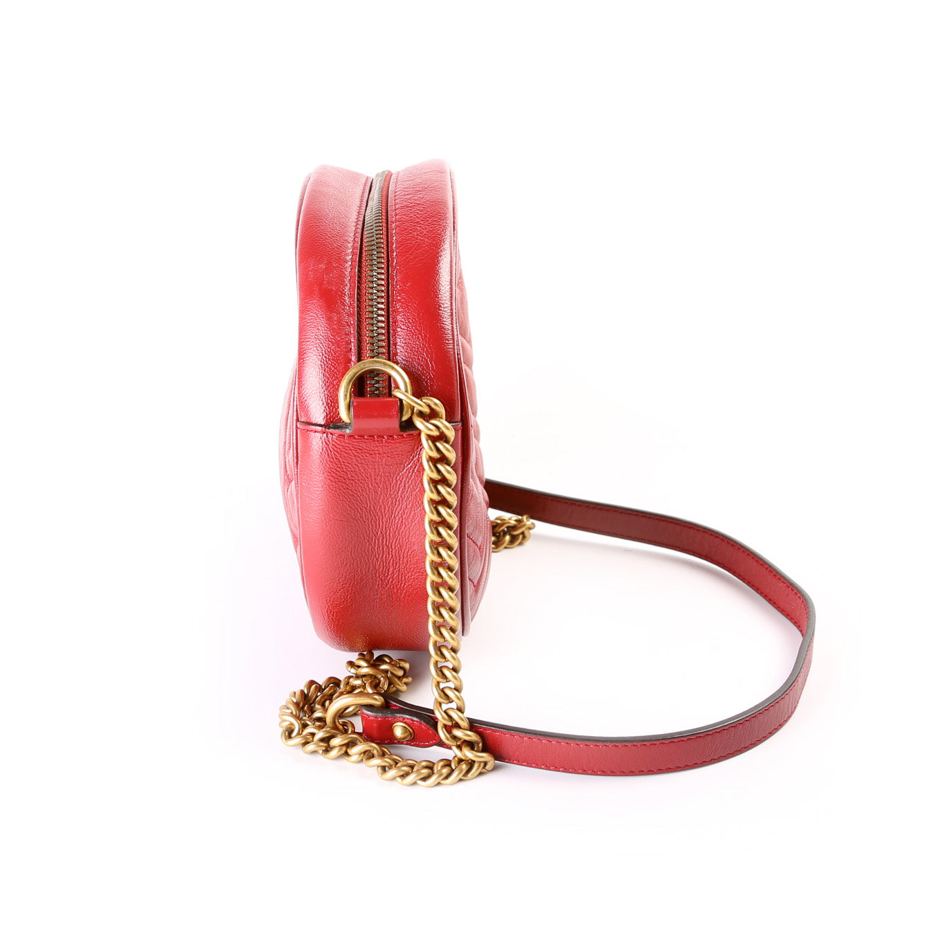 Gucci 550154 Marmont Mini Round Bag
