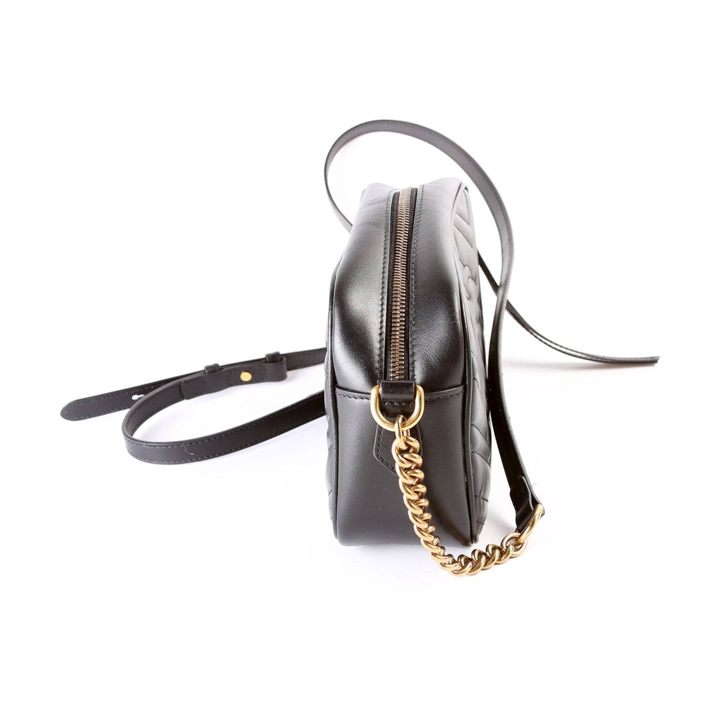 Gucci 447632 Marmont Small Leather Camera Bag