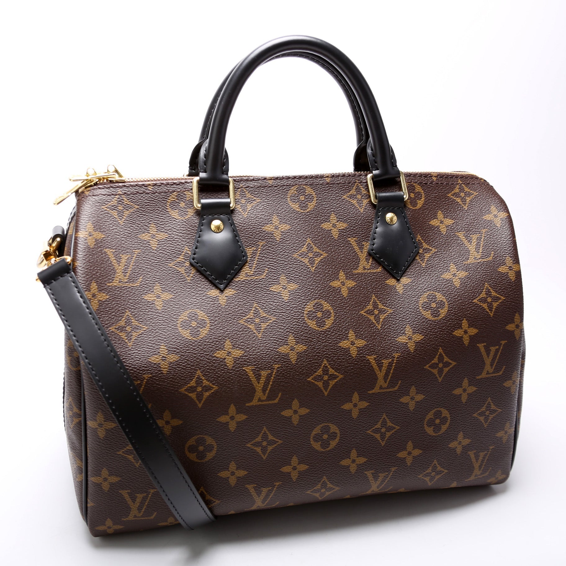 Louis Vuitton Speedy 30 Bandouliere World Tour Monogram