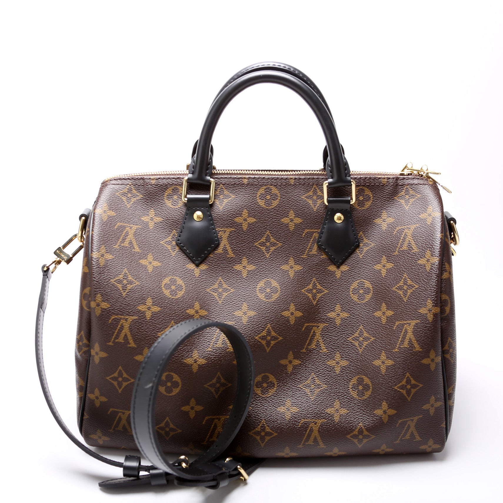 Louis Vuitton Speedy 30 Bandouliere World Tour Monogram