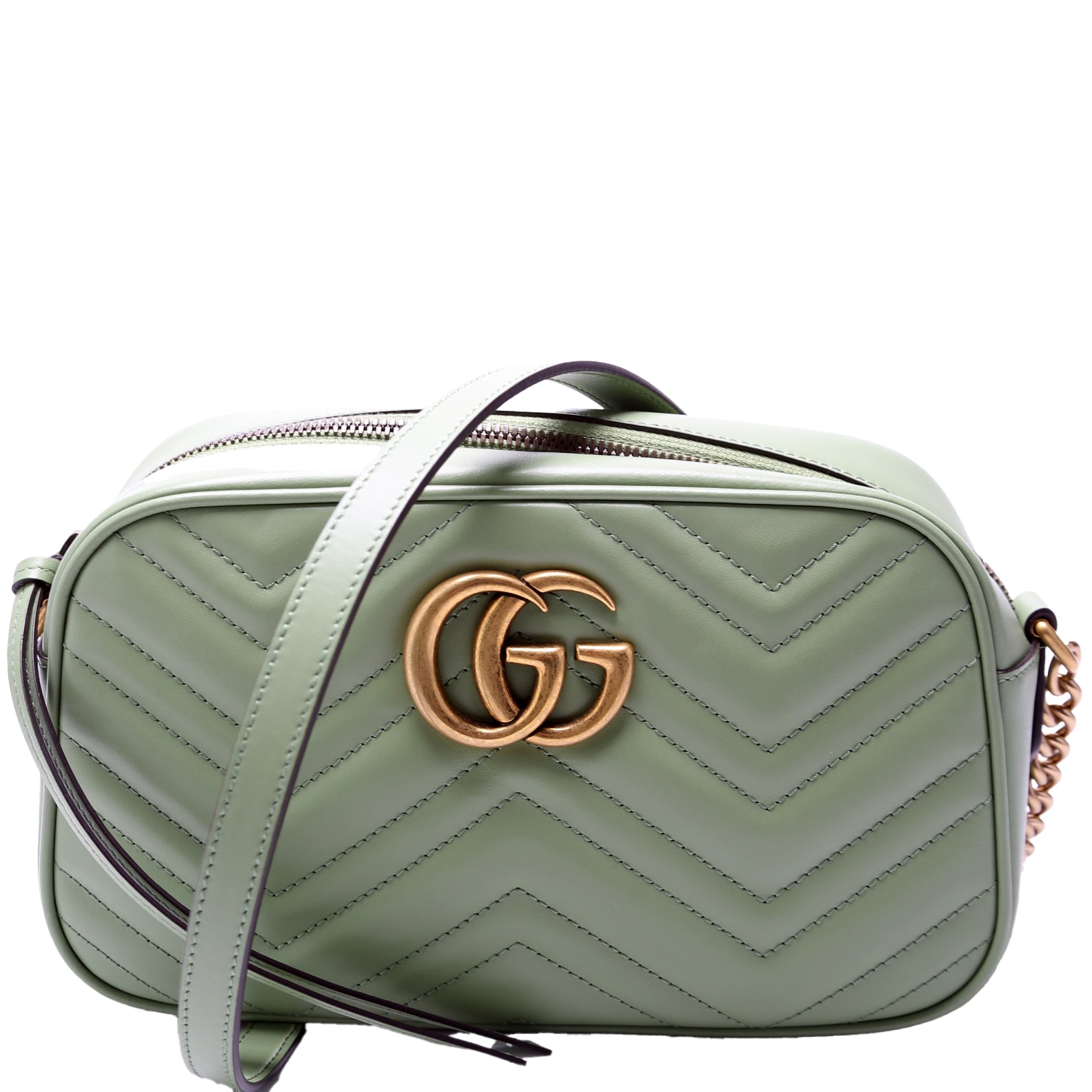 Gucci Marmont Small Leather Camera 447632 Bag