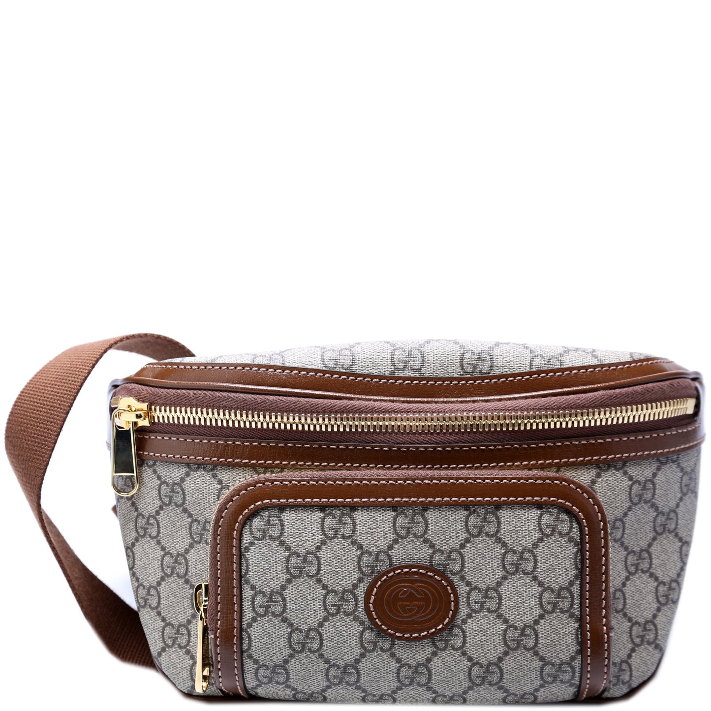 Gucci GG Supreme Interlocking GG Large Belt 733240 Bag