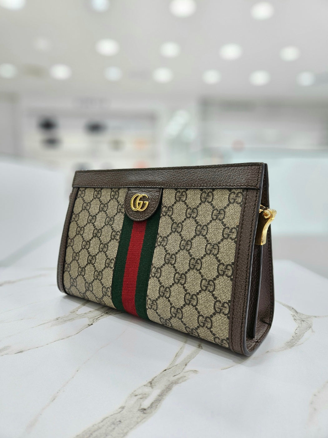 Gucci Canvas Shoulder Bag
