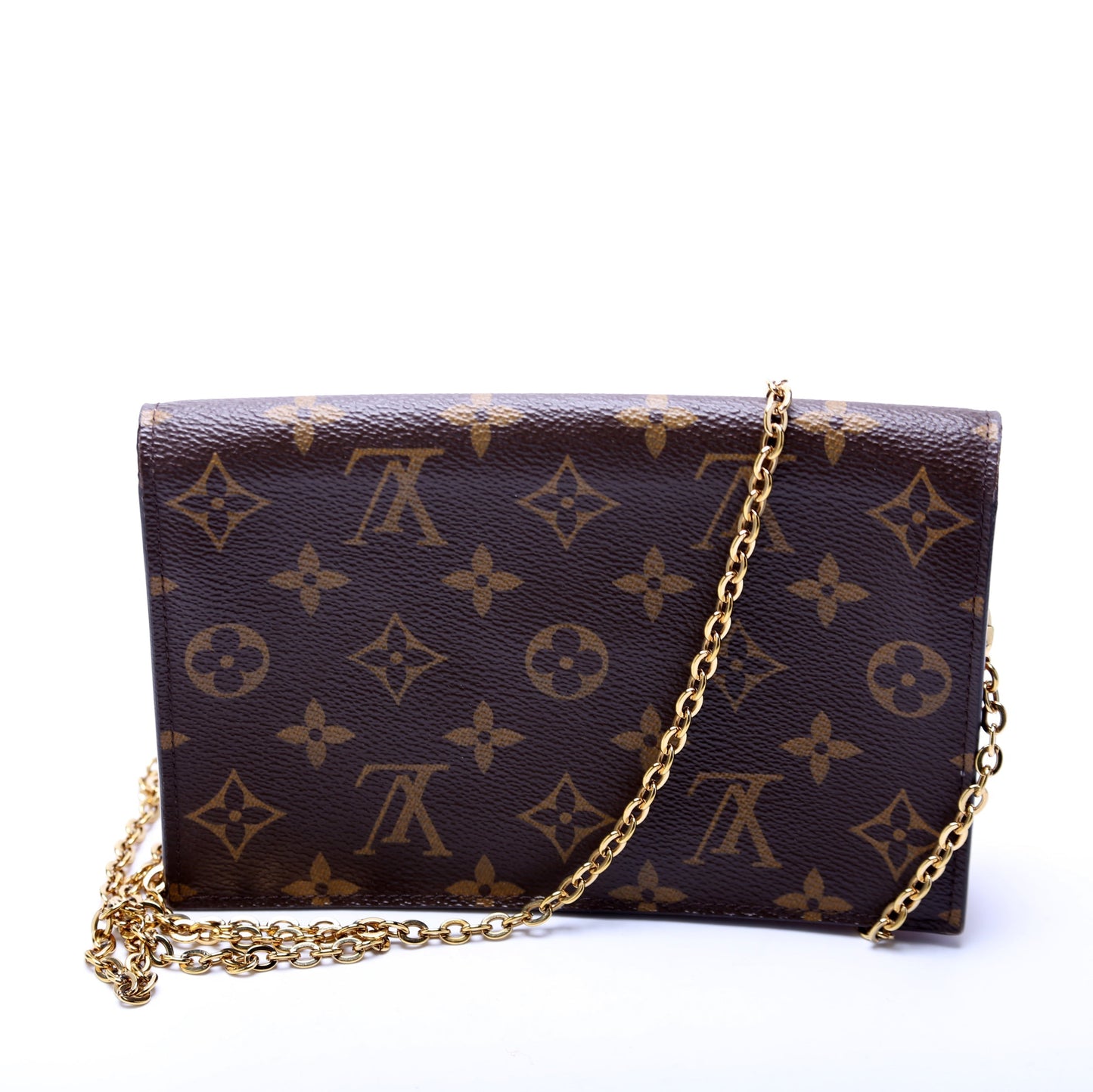 Louis Vuitton Flore Chain Wallet Monogram
