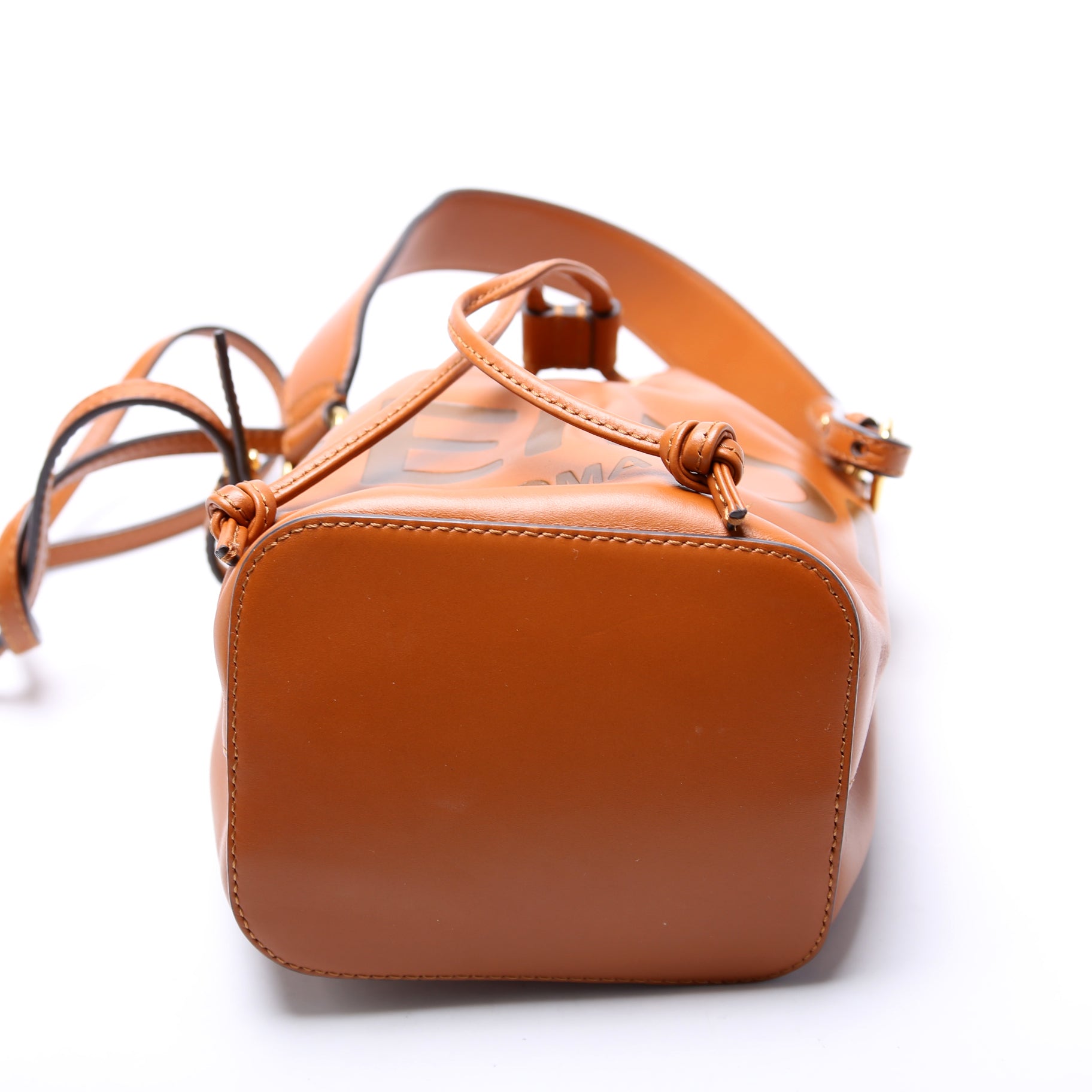 Fendi 8BR010 Mon Tresor Mini Bucket Leather Bag