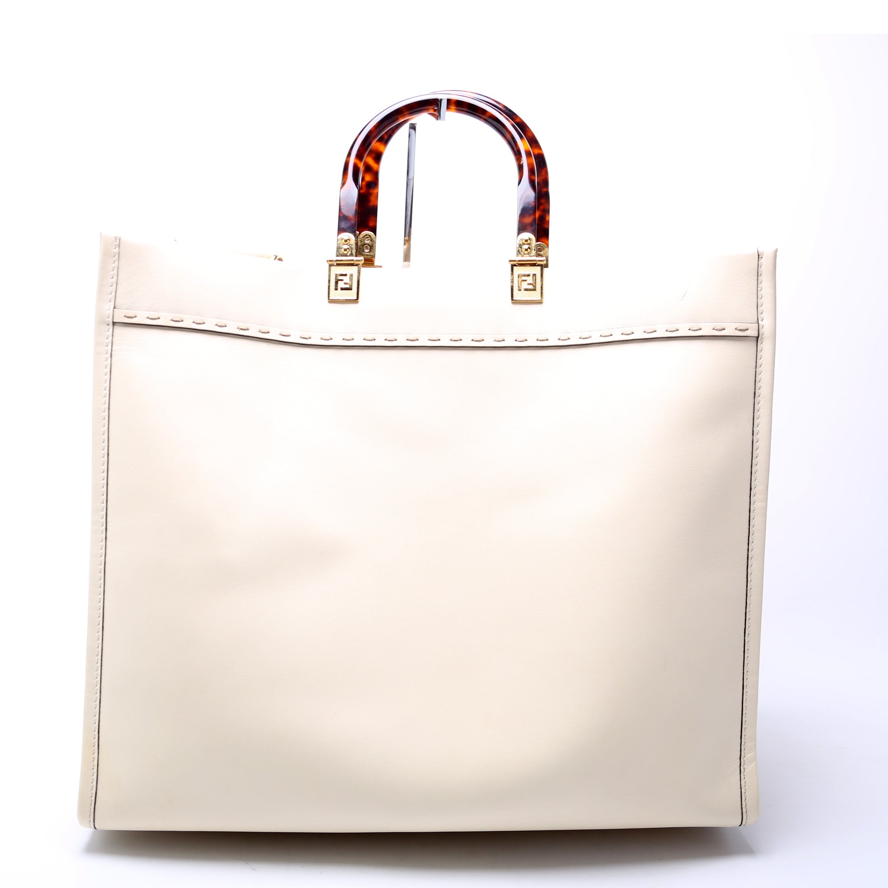 Fendi Sunshine Shopper Large Leather Bag
