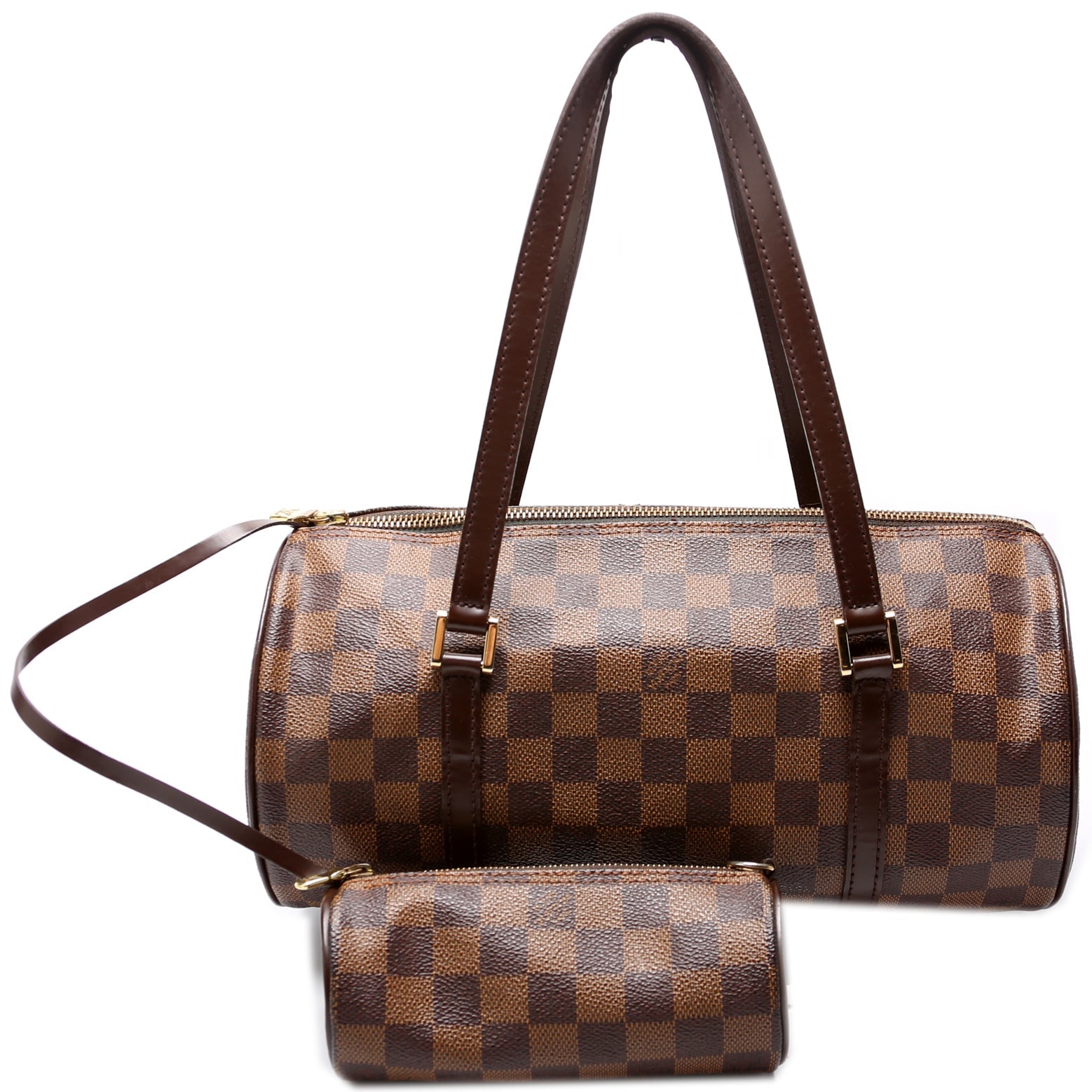 Louis Vuitton Papillon 30 11.5 With Pouch Damier Ebene