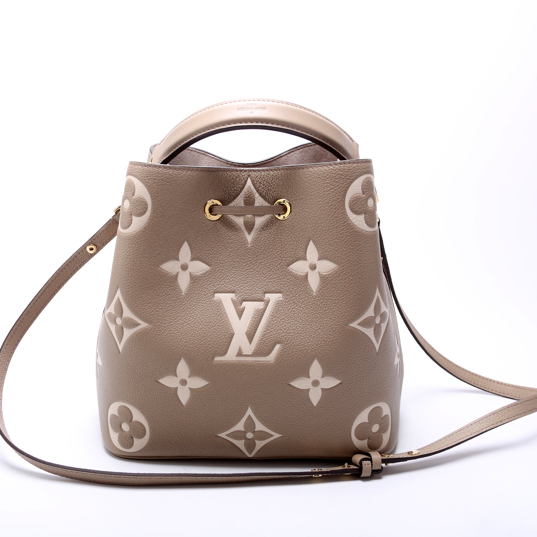 Luxury Women's Handbag | Louis Vuitton Neonoe MM Bicolor Empreinte