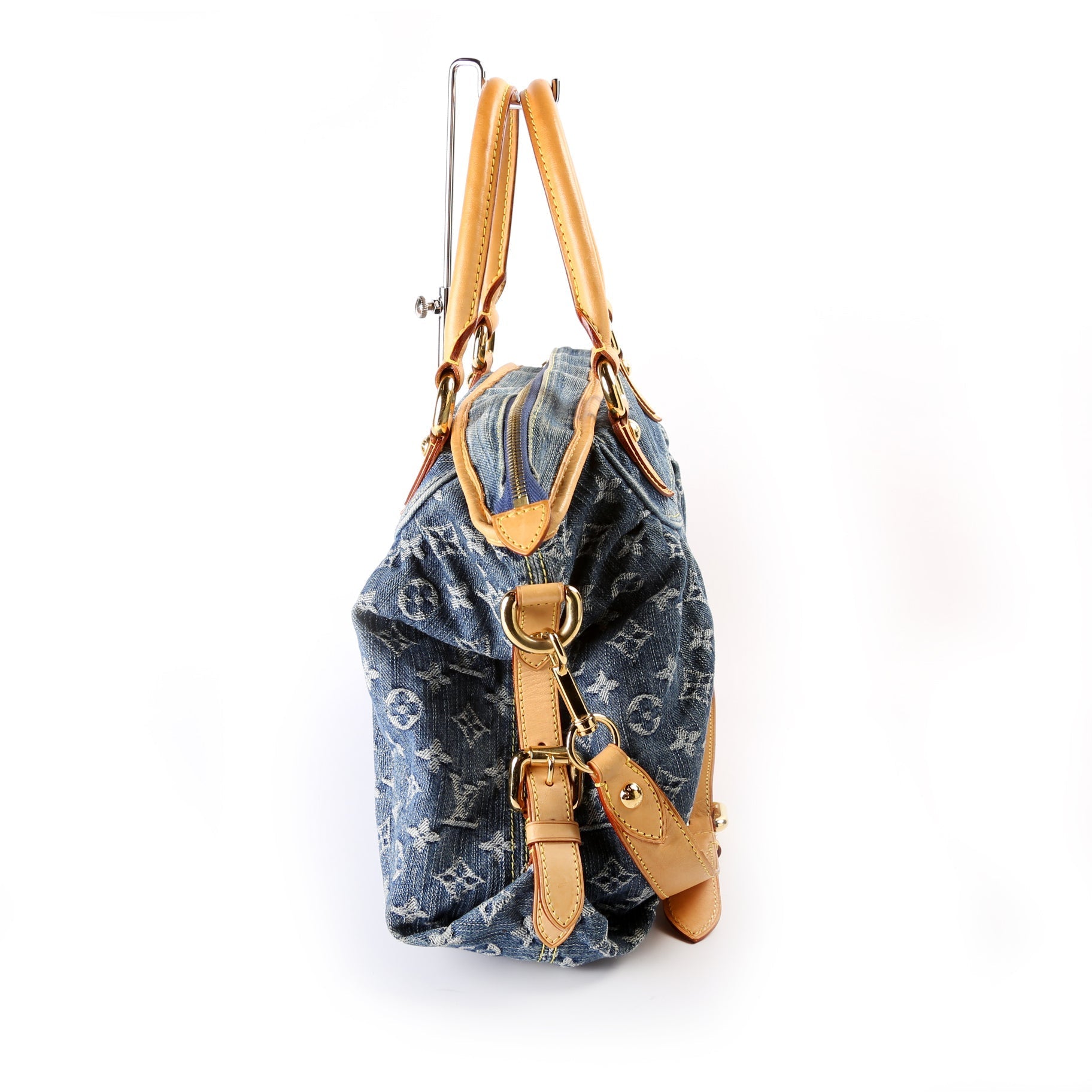 Luxury Women's Handbag | Louis Vuitton Neo Cabby MM Denim