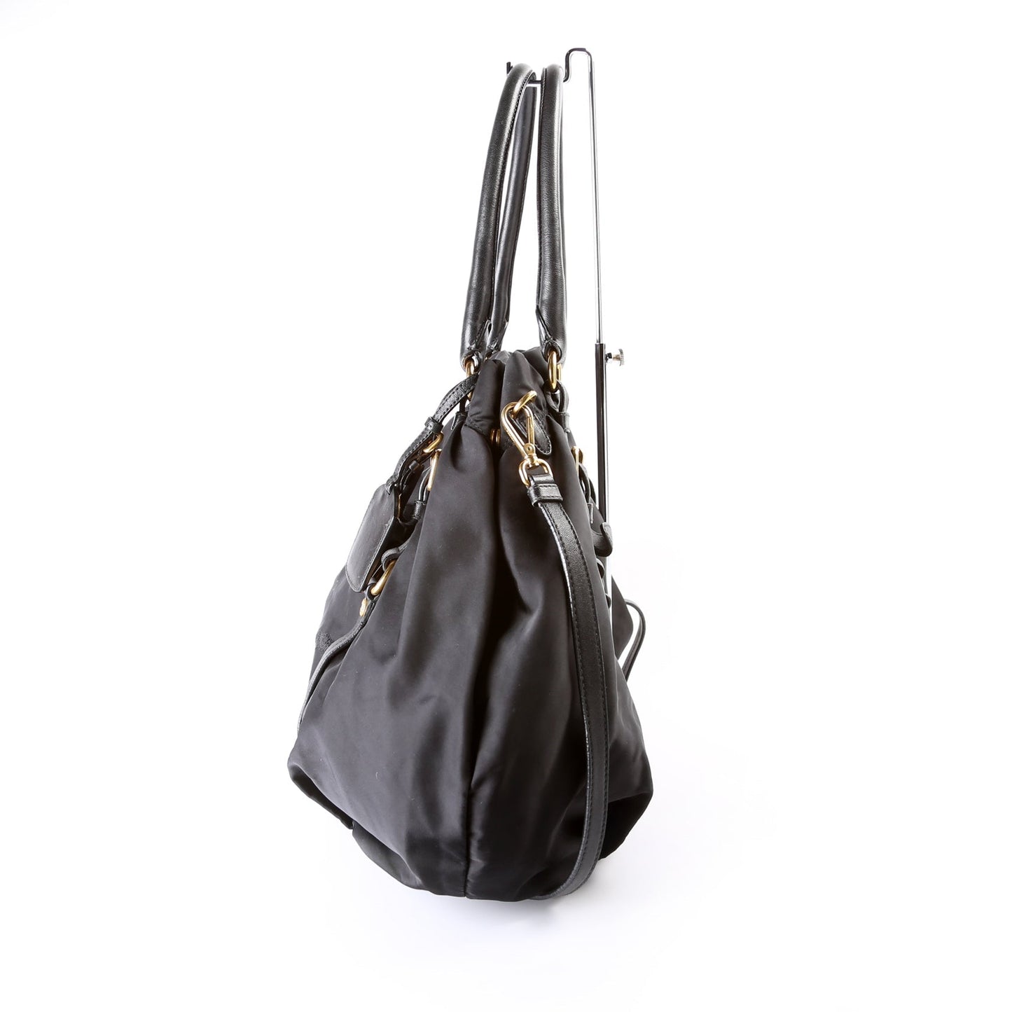 Prada Tessuto Canapa Logo Tote Bag