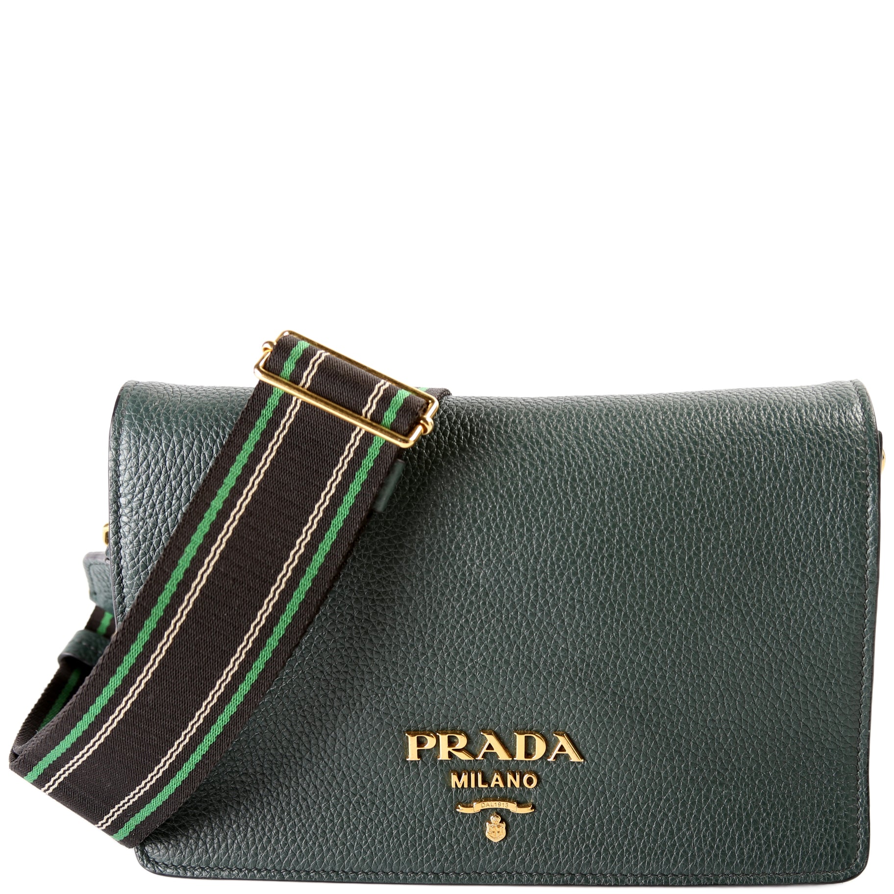 Prada 1BD159 Vitello Daino Leather Shoulder Bag