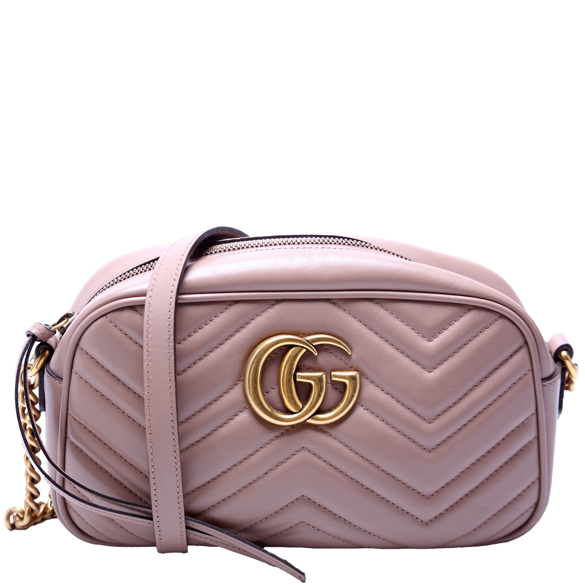 Gucci 447632 Marmont Small Leather Camera Bag