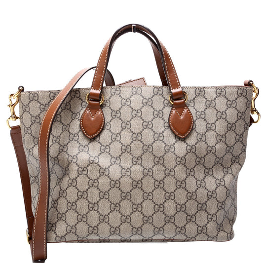 Gucci GG Supreme Small Tote 473887 Bag