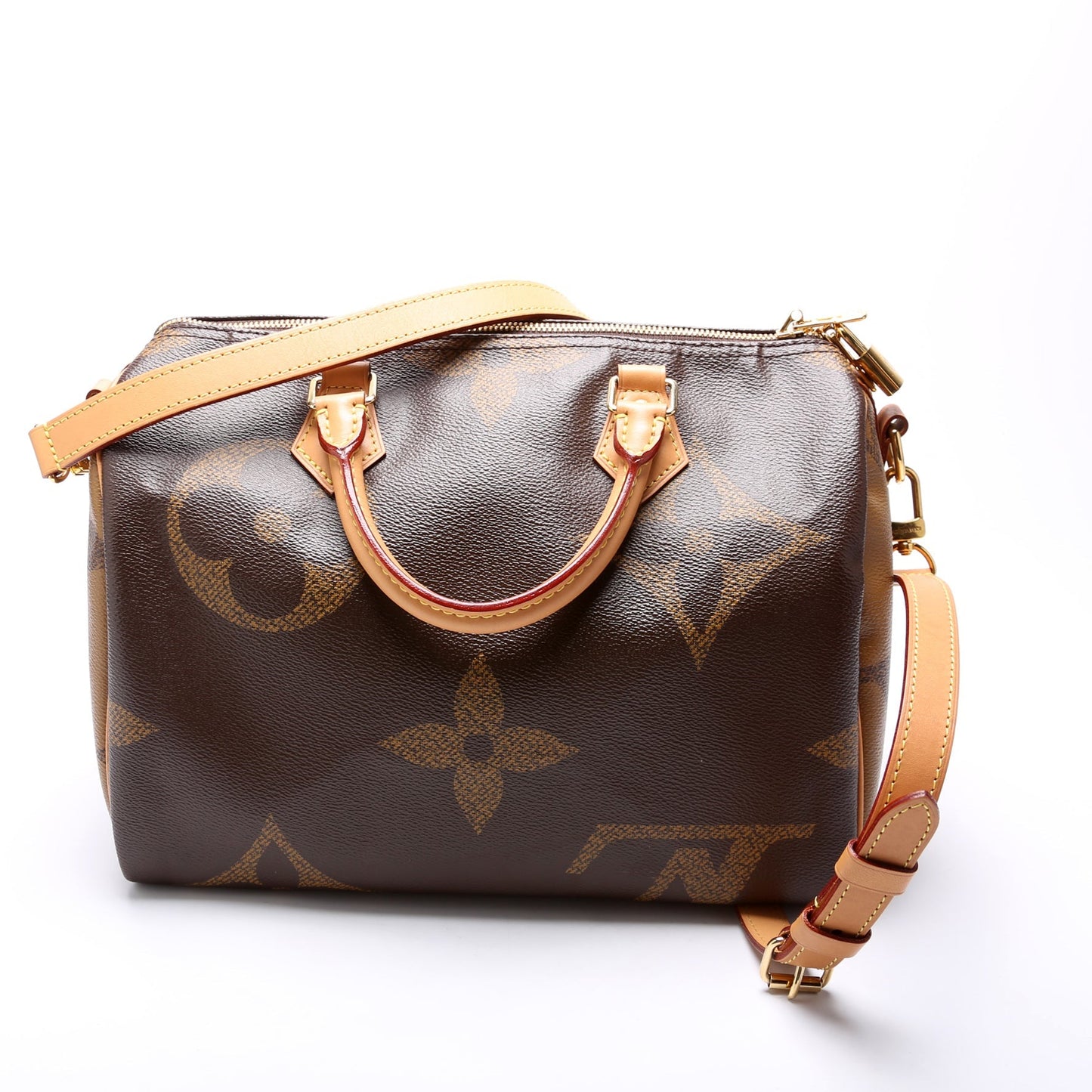 Louis Vuitton Speedy 30 Bandouliere Giant Reverse Monogram