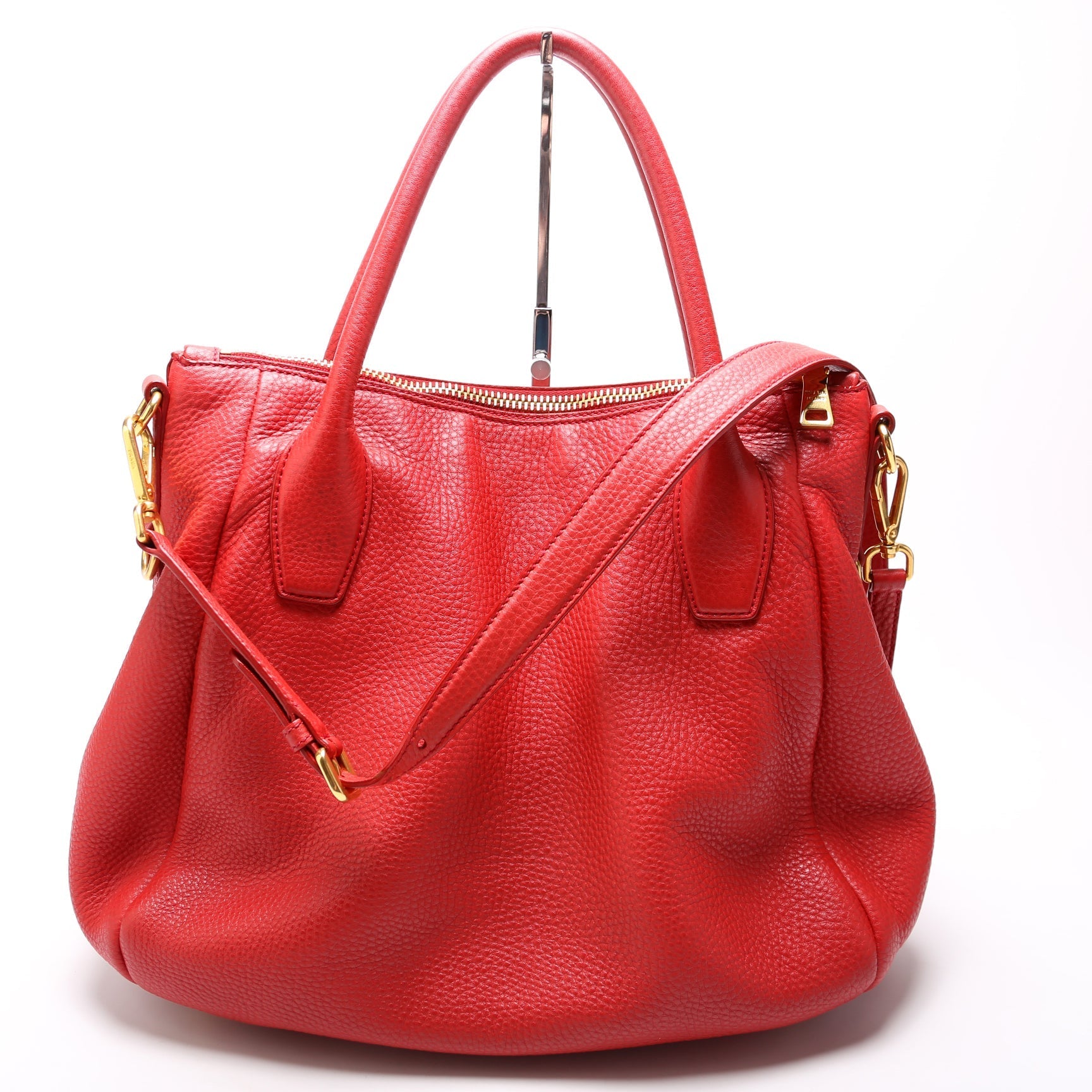 Prada BR4992 Vitello Daino Sacca 2 Manici Bag