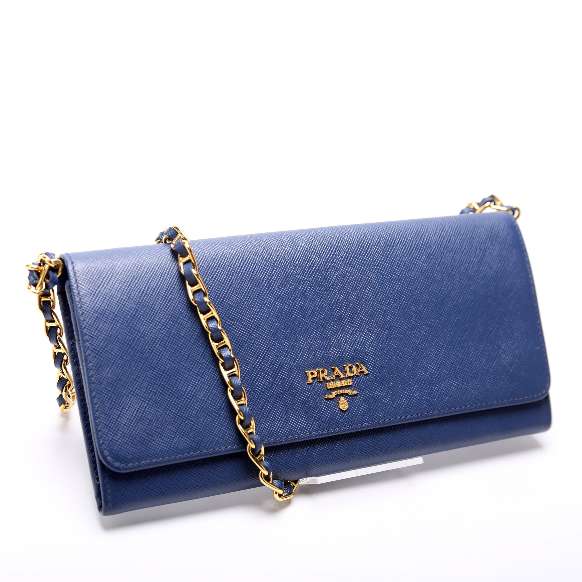 Prada Saffiano Oro WOC 1M1290 Bag