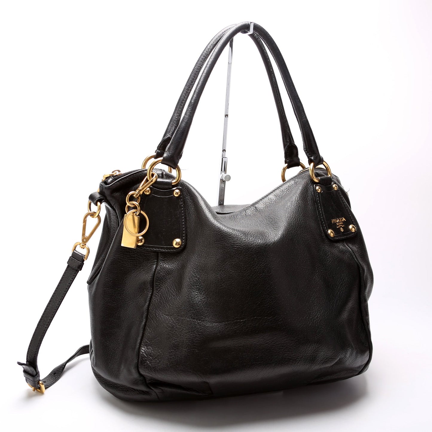 Prada Cervo Shine Shopping Tote BR4270 Bag