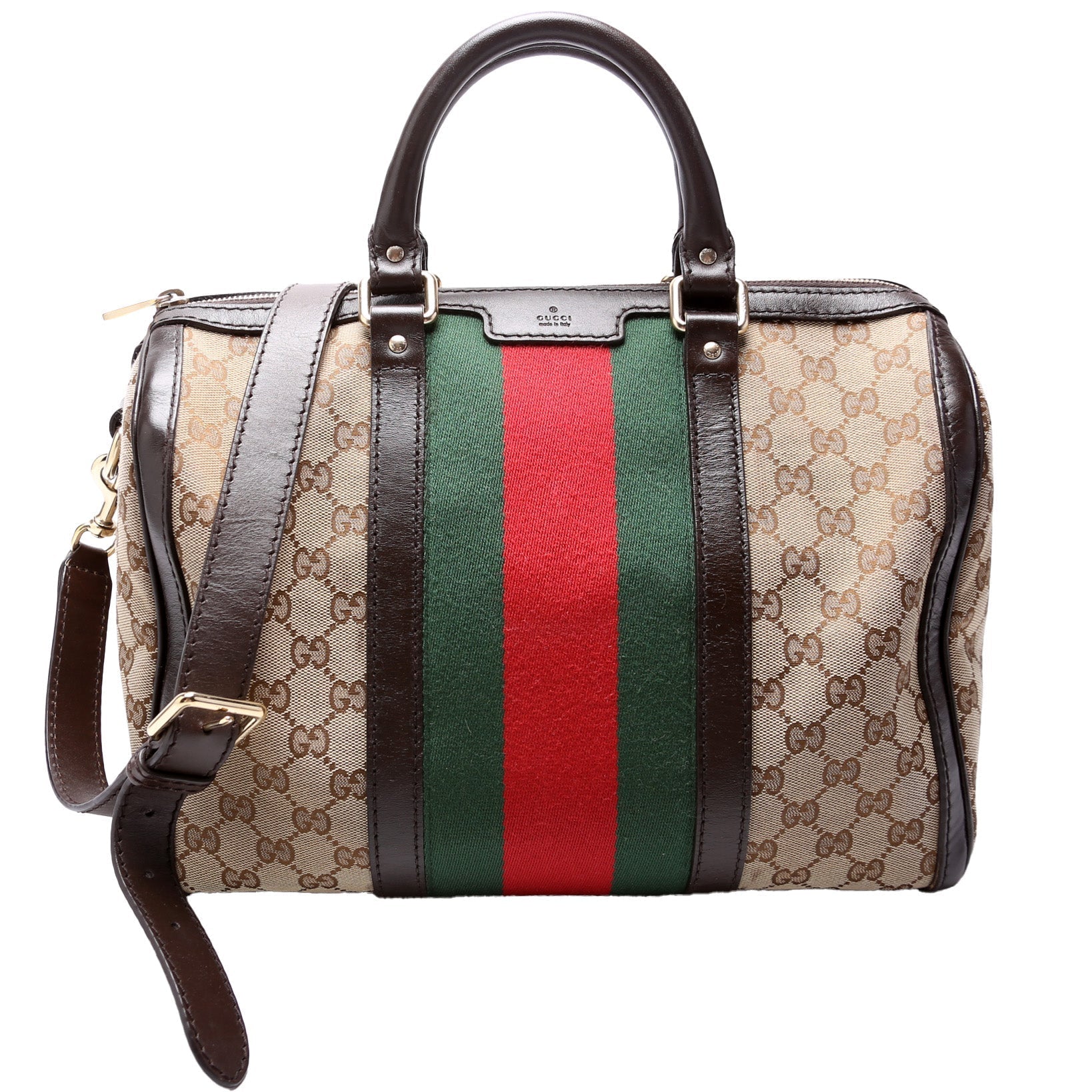 Gucci Boston Canvas Bag