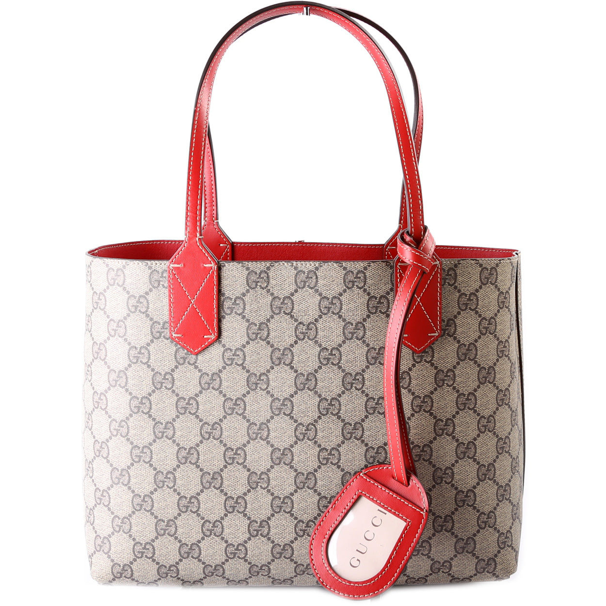 Gucci 372613 GG Supreme Reversible Small Tote Bag
